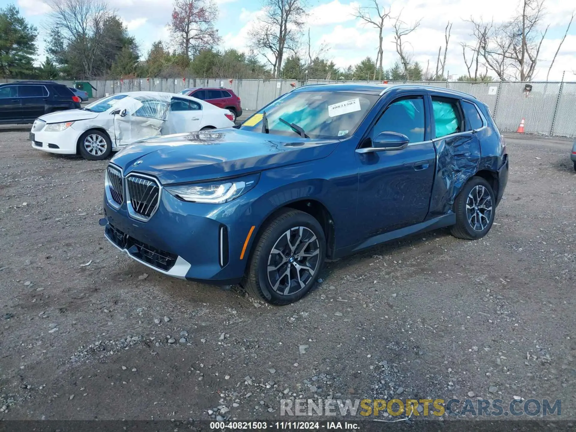 2 Photograph of a damaged car 5UX53GP08S9Y43288 BMW X3 2025