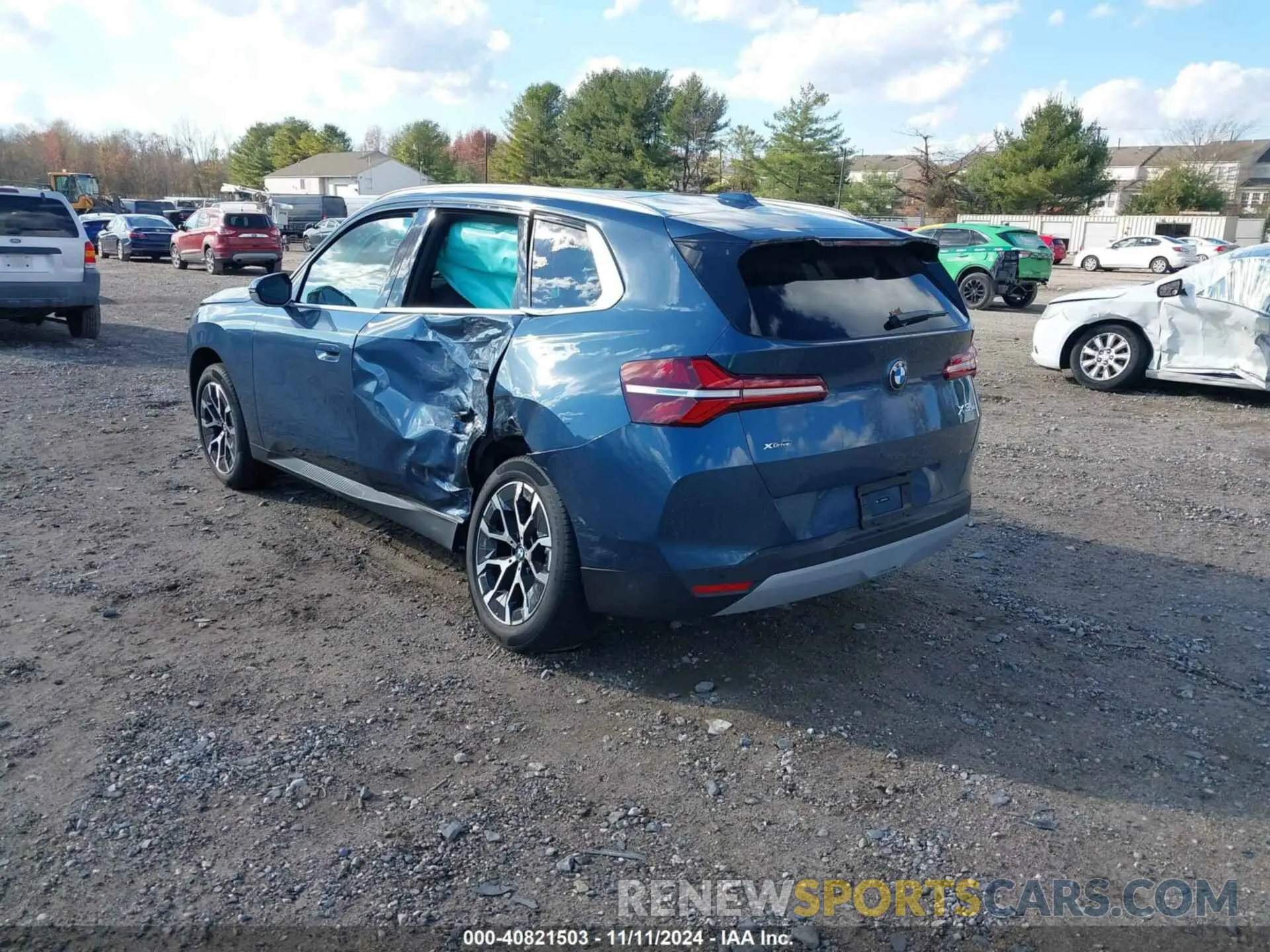 3 Photograph of a damaged car 5UX53GP08S9Y43288 BMW X3 2025
