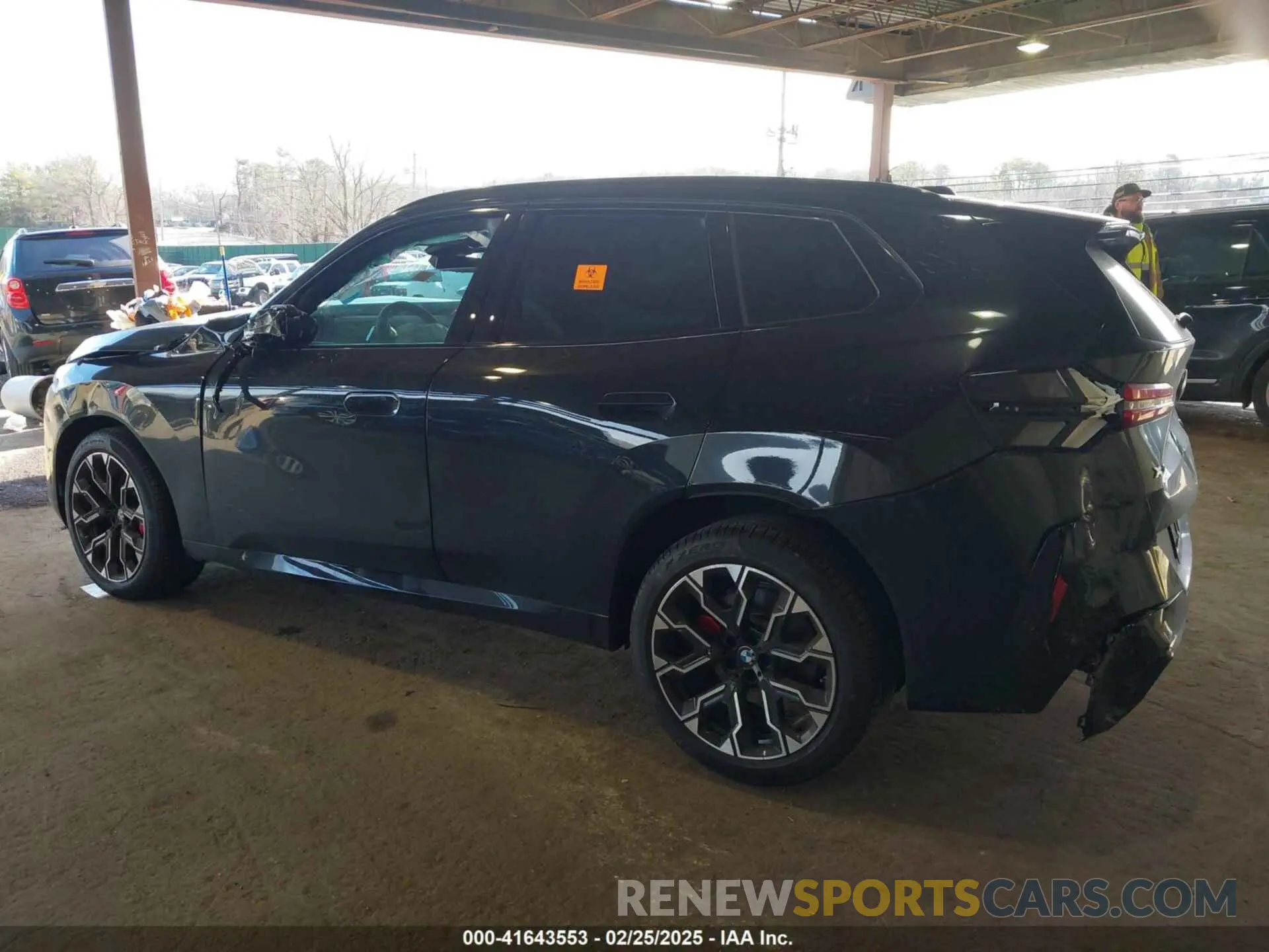 3 Photograph of a damaged car 5UX73GP06S9Y73124 BMW X3 2025