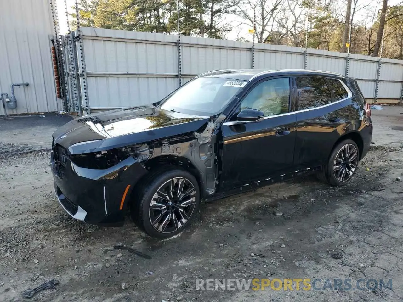 1 Photograph of a damaged car 5UX53GP09S9Y78924 BMW X3 30 XDRI 2025
