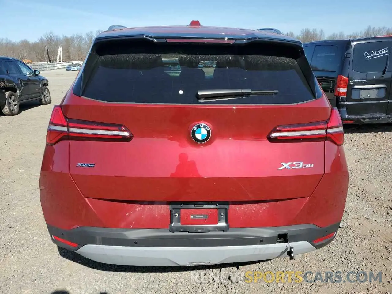6 Photograph of a damaged car 5UX53GP09S9Y90183 BMW X3 30 XDRI 2025