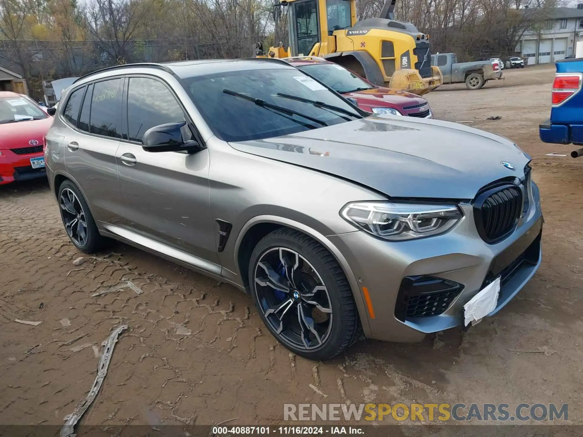 1 Photograph of a damaged car 5YMTS0C00LLT10226 BMW X3 M 2020