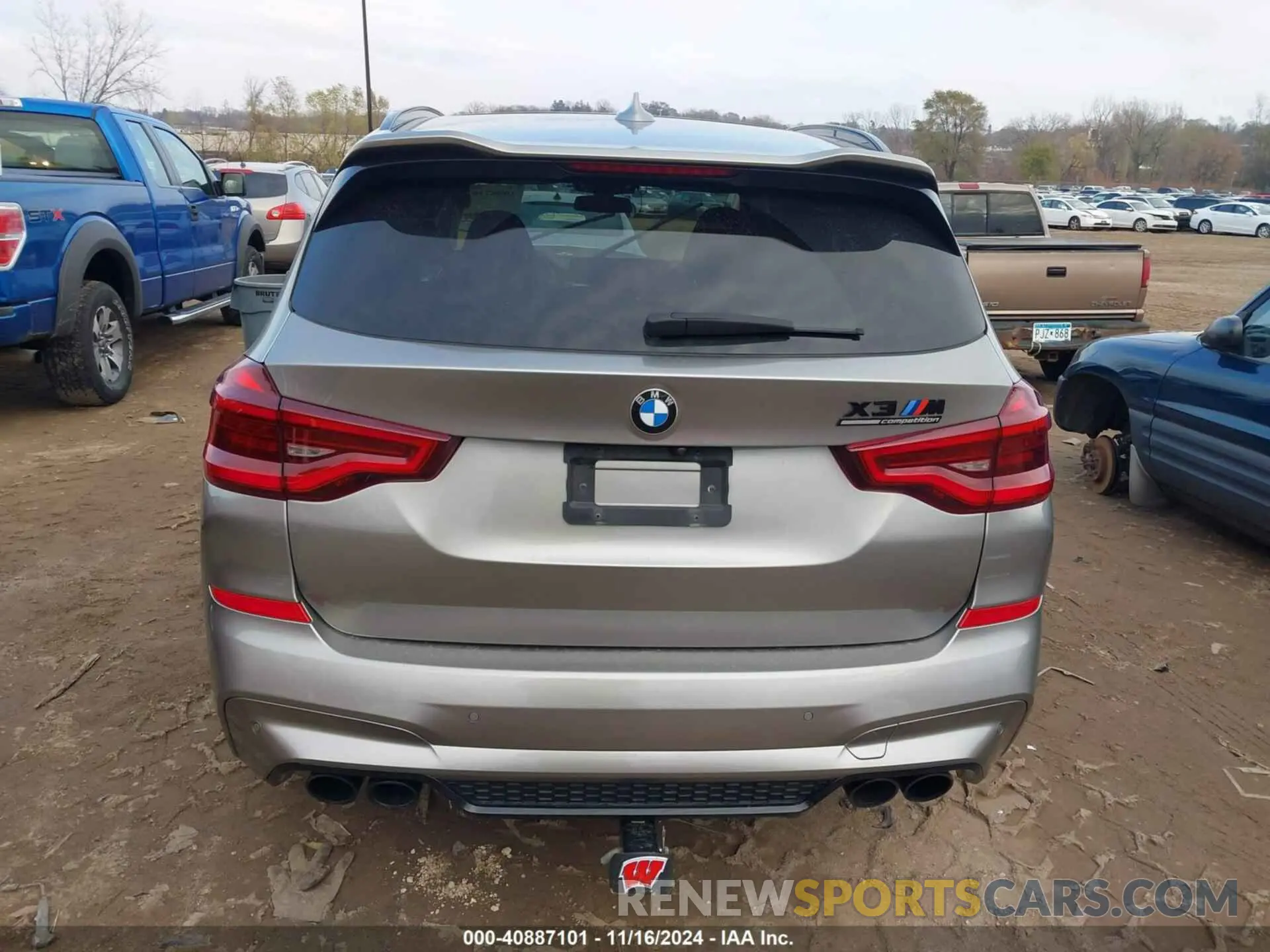 16 Photograph of a damaged car 5YMTS0C00LLT10226 BMW X3 M 2020