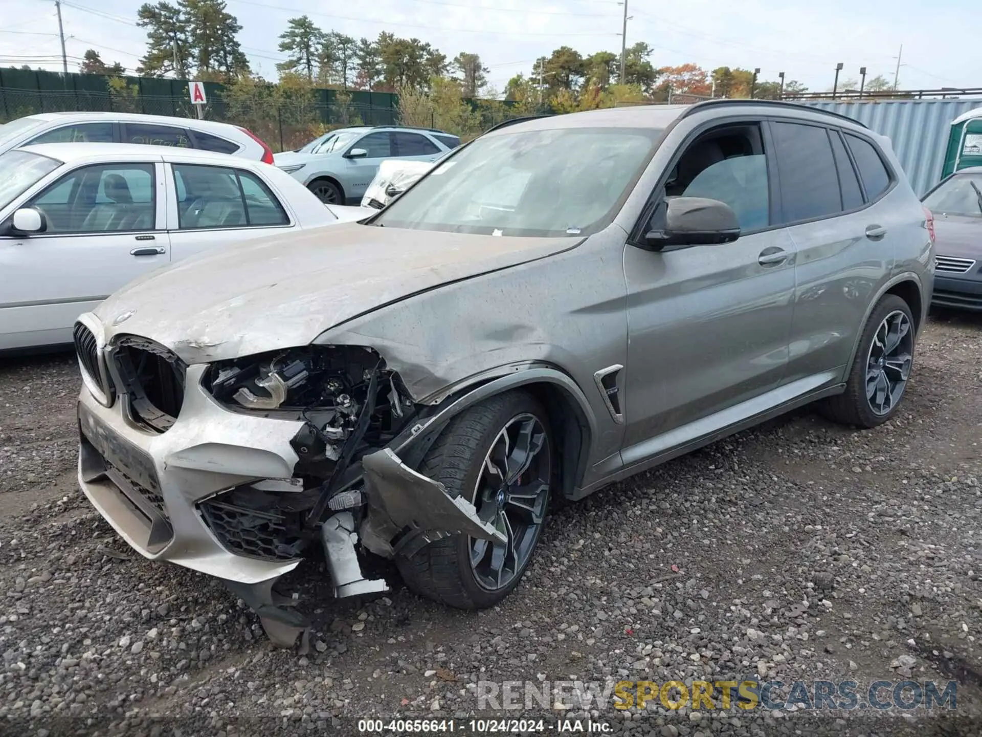 2 Photograph of a damaged car 5YMTS0C02L9B57221 BMW X3 M 2020