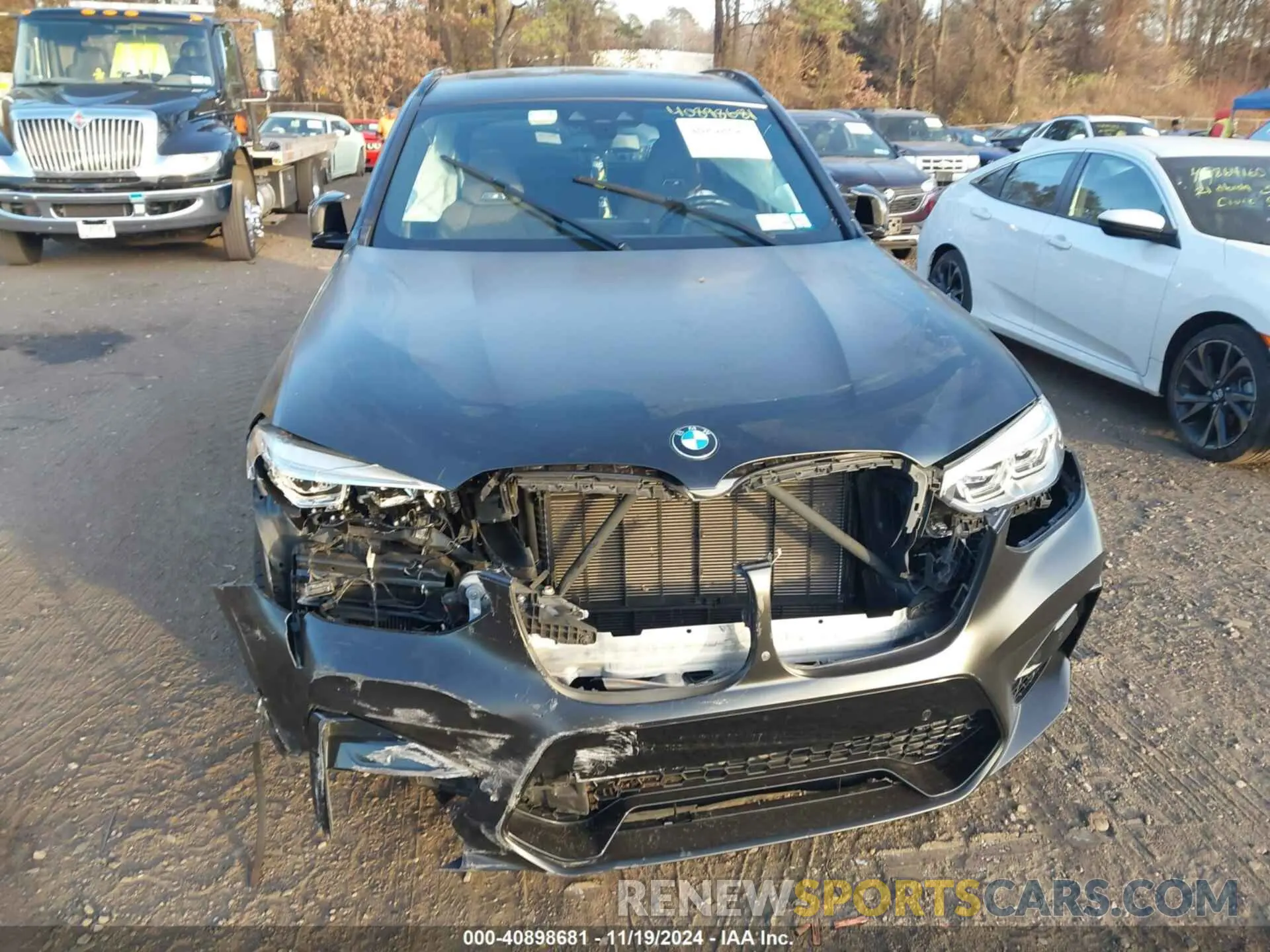 11 Photograph of a damaged car 5YMTS0C04L9B70097 BMW X3 M 2020