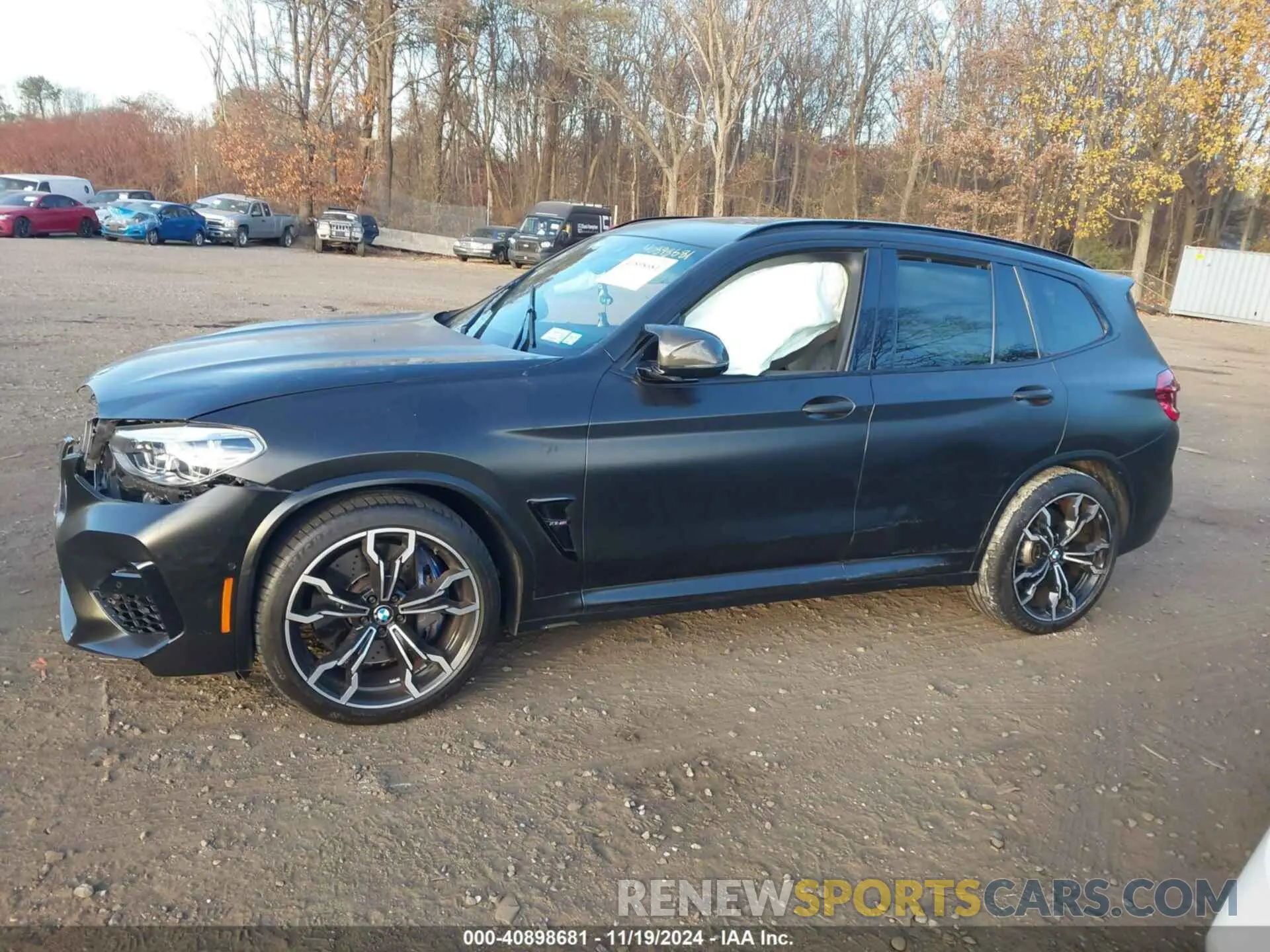 13 Photograph of a damaged car 5YMTS0C04L9B70097 BMW X3 M 2020