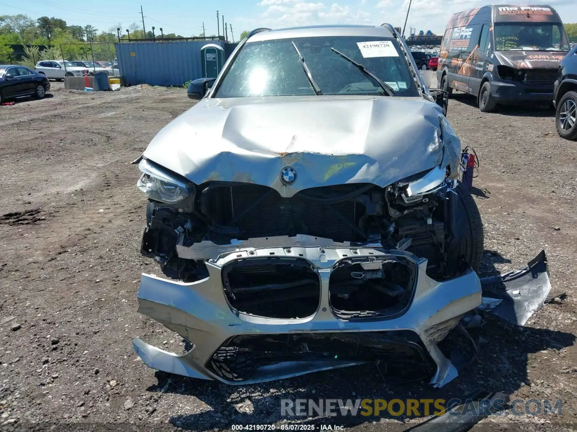 12 Photograph of a damaged car 5YMTS0C01M9G99914 BMW X3 M 2021