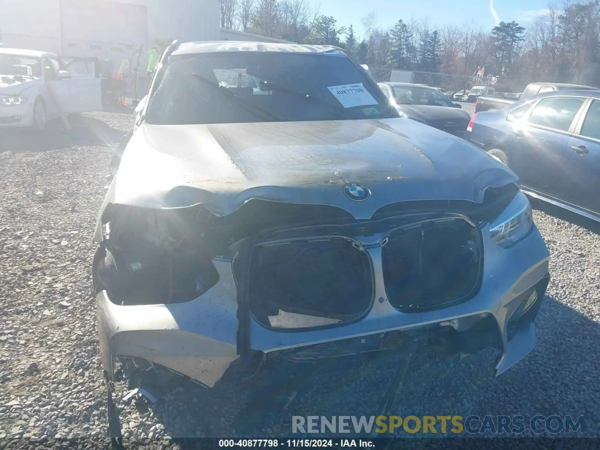 11 Photograph of a damaged car 5YMTS0C05M9F05336 BMW X3 M 2021
