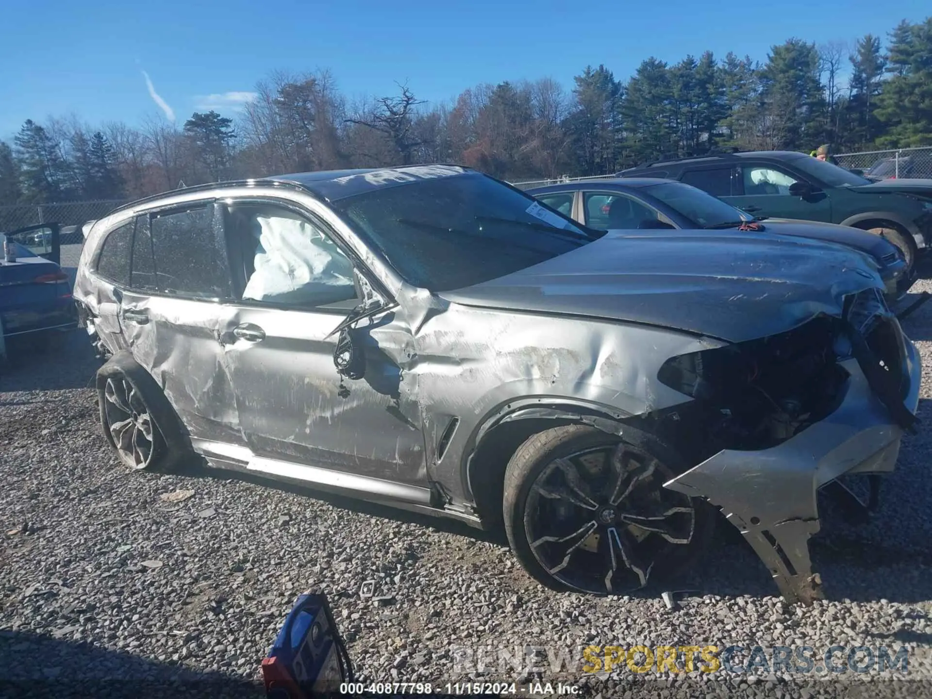 12 Photograph of a damaged car 5YMTS0C05M9F05336 BMW X3 M 2021