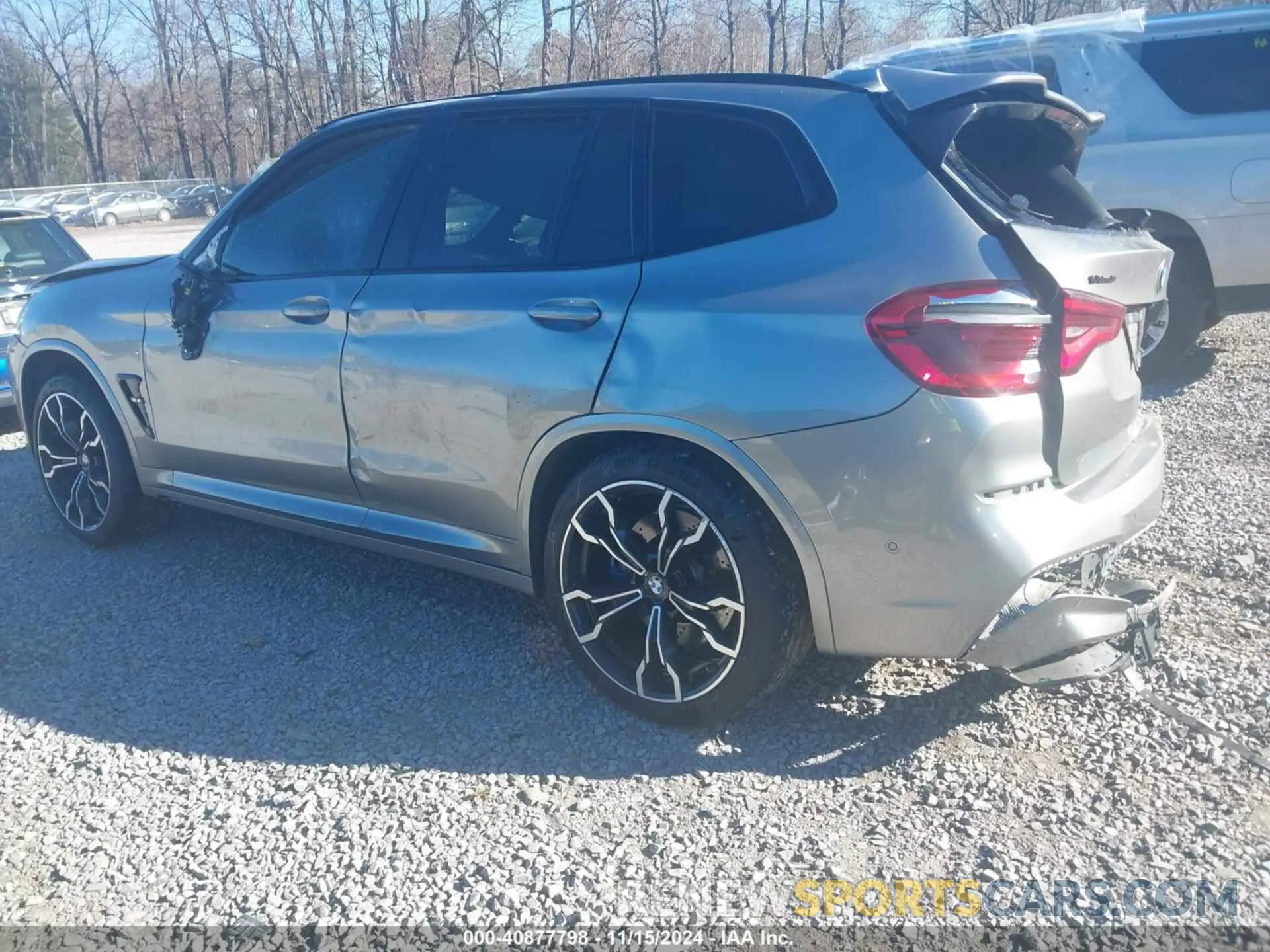 3 Photograph of a damaged car 5YMTS0C05M9F05336 BMW X3 M 2021