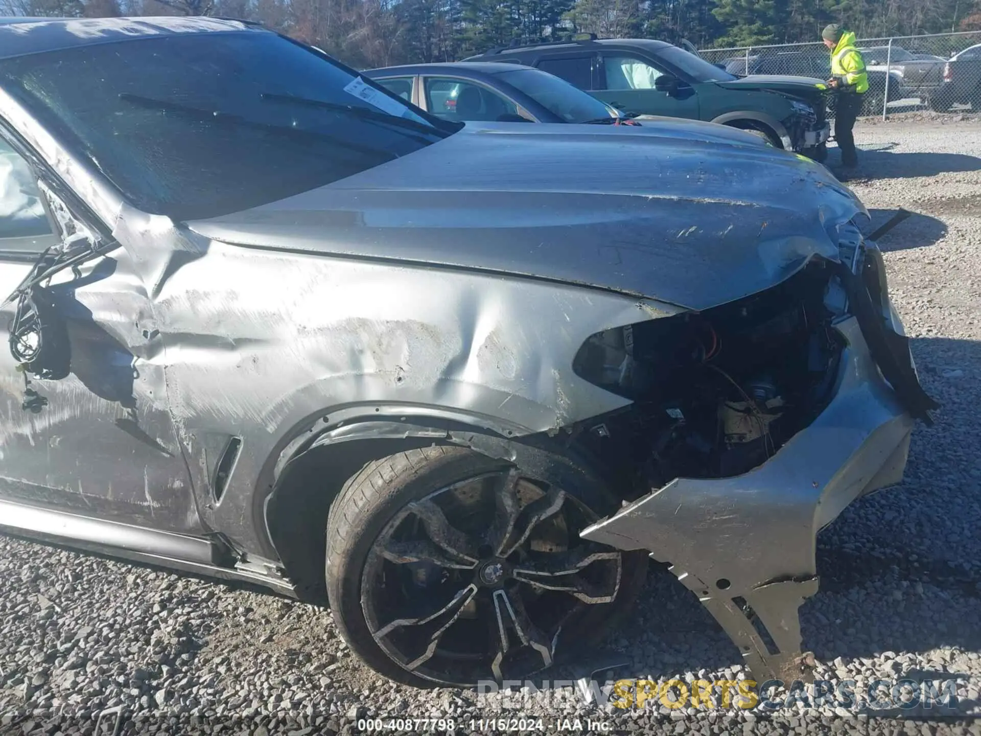 6 Photograph of a damaged car 5YMTS0C05M9F05336 BMW X3 M 2021