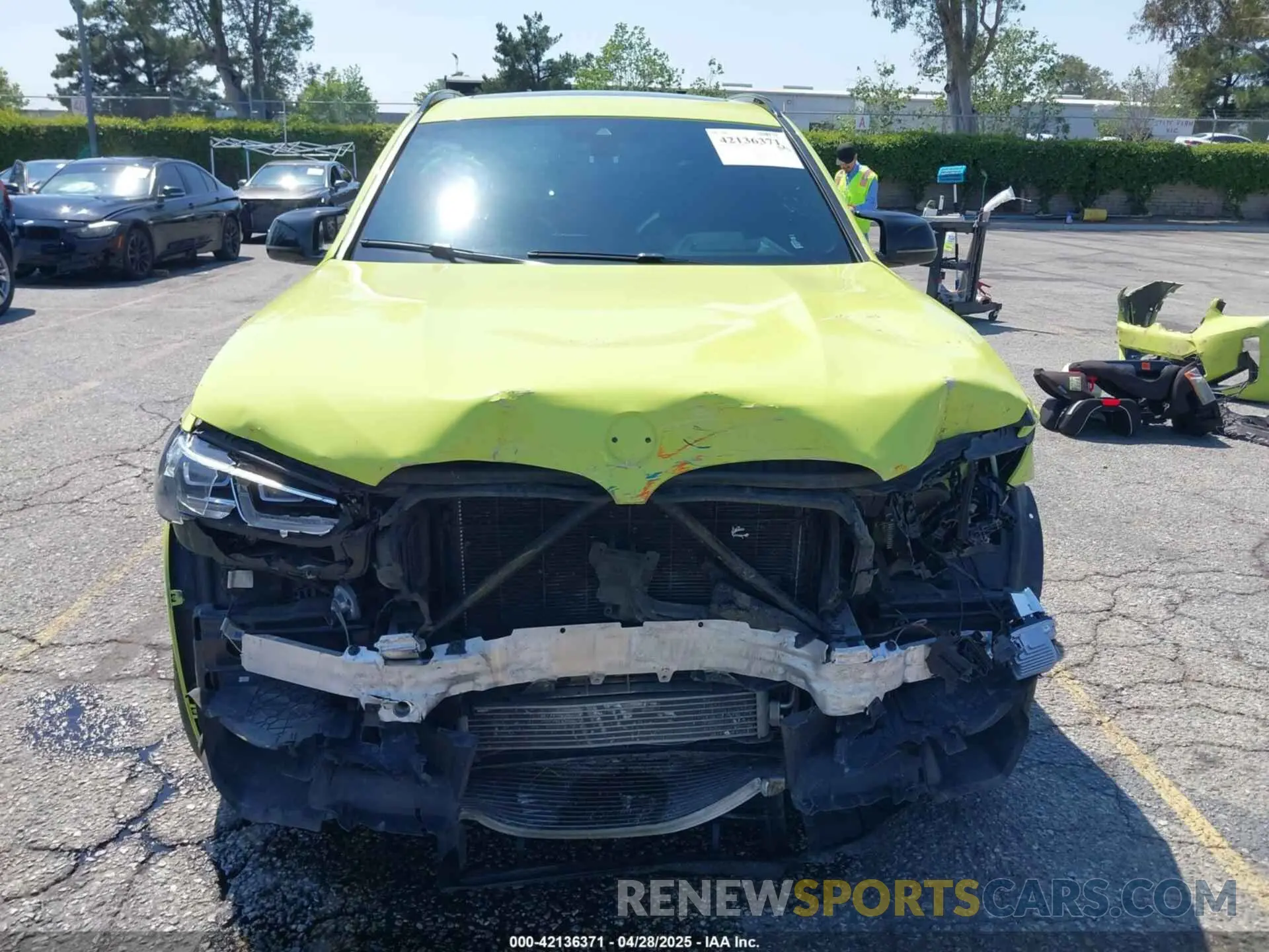 13 Photograph of a damaged car 5YM13EC02N9K07973 BMW X3 M 2022