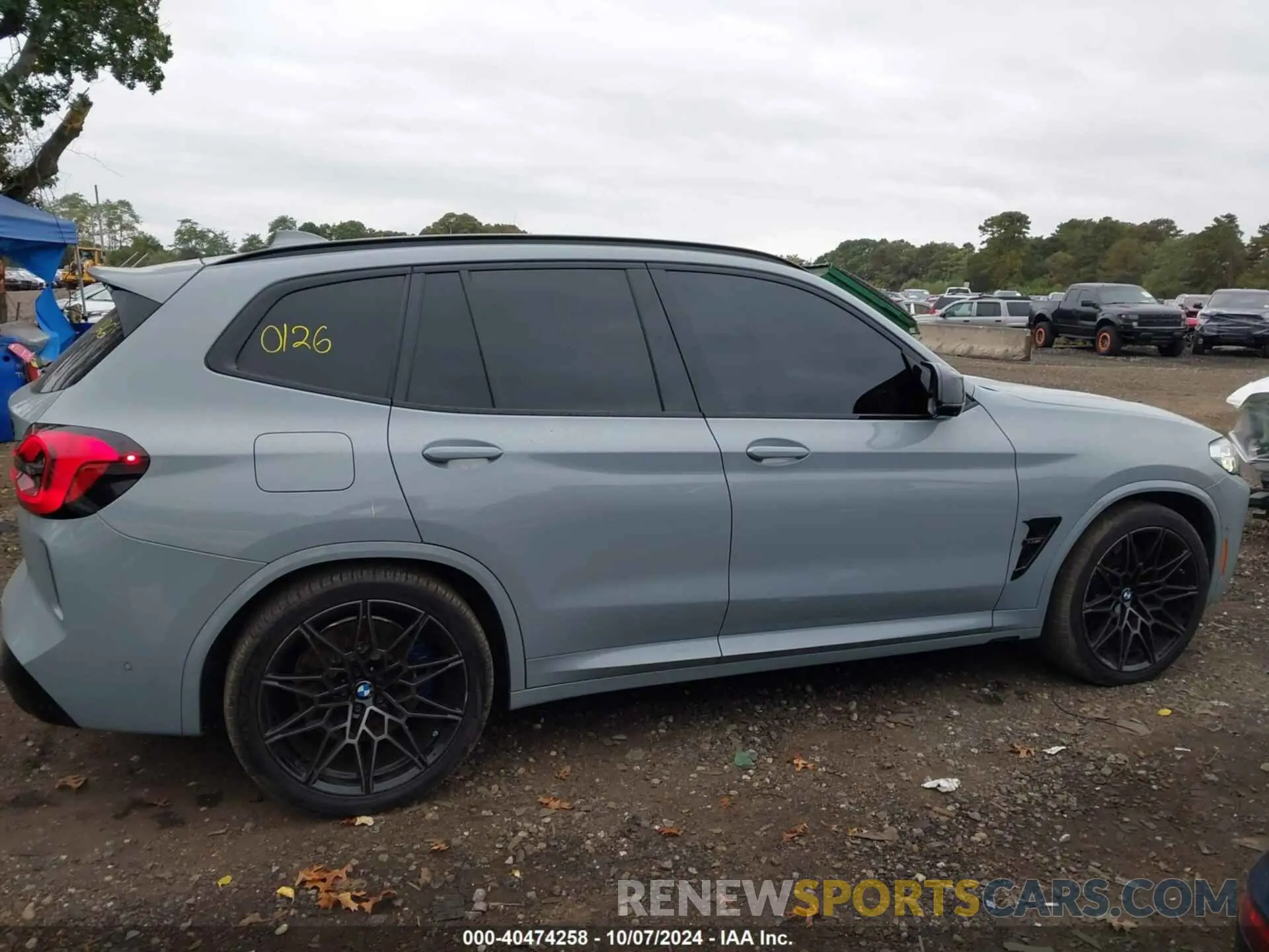 13 Photograph of a damaged car 5YM13EC05N9J89470 BMW X3 M 2022