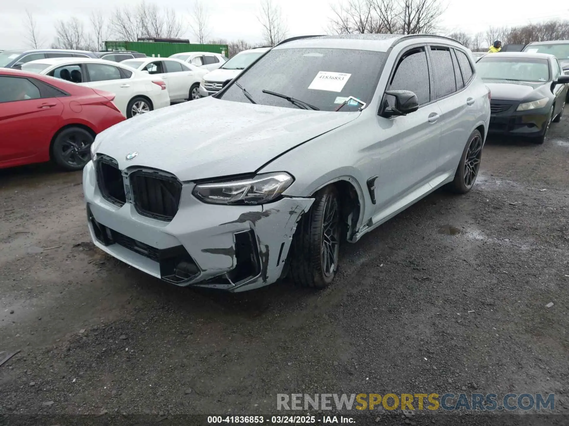 2 Photograph of a damaged car 5YM13EC00R9W09223 BMW X3 M 2024