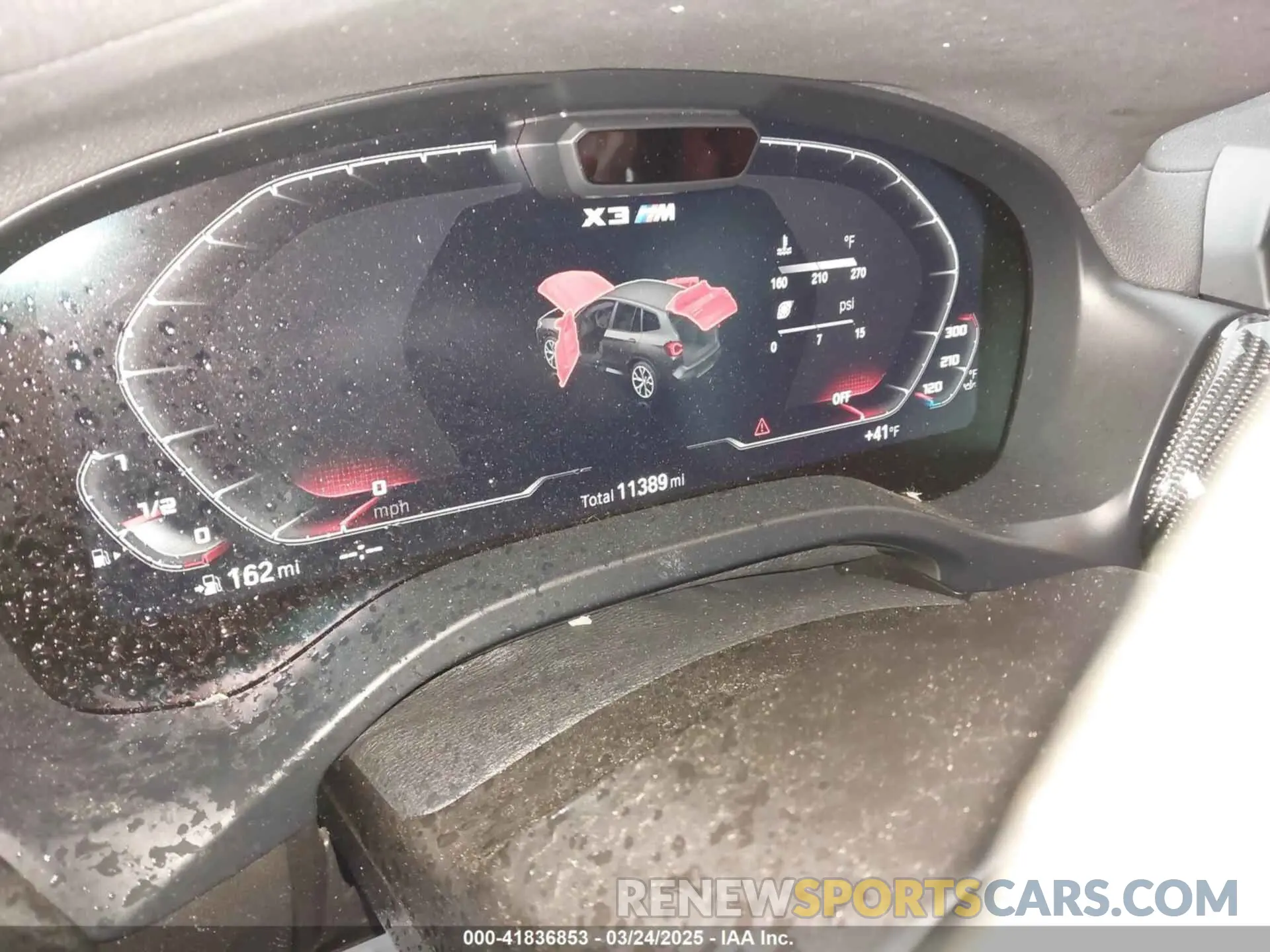 7 Photograph of a damaged car 5YM13EC00R9W09223 BMW X3 M 2024