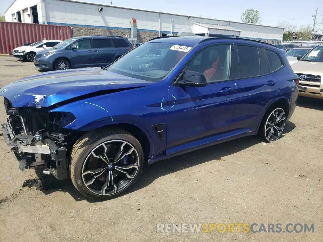 1 Photograph of a damaged car 5YM13EC03R9U77834 BMW X3 M 2024