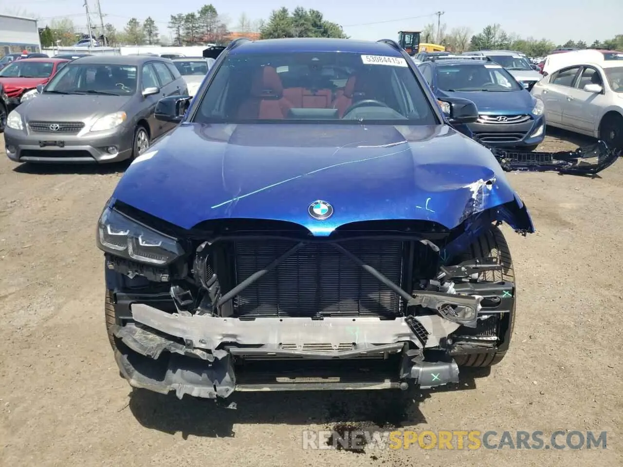 5 Photograph of a damaged car 5YM13EC03R9U77834 BMW X3 M 2024