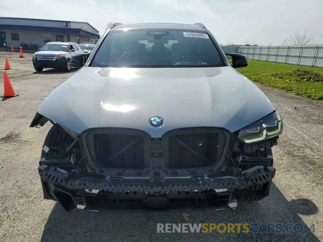 5 Photograph of a damaged car 5UX83DP01N9J87712 BMW X3 M40I 2022