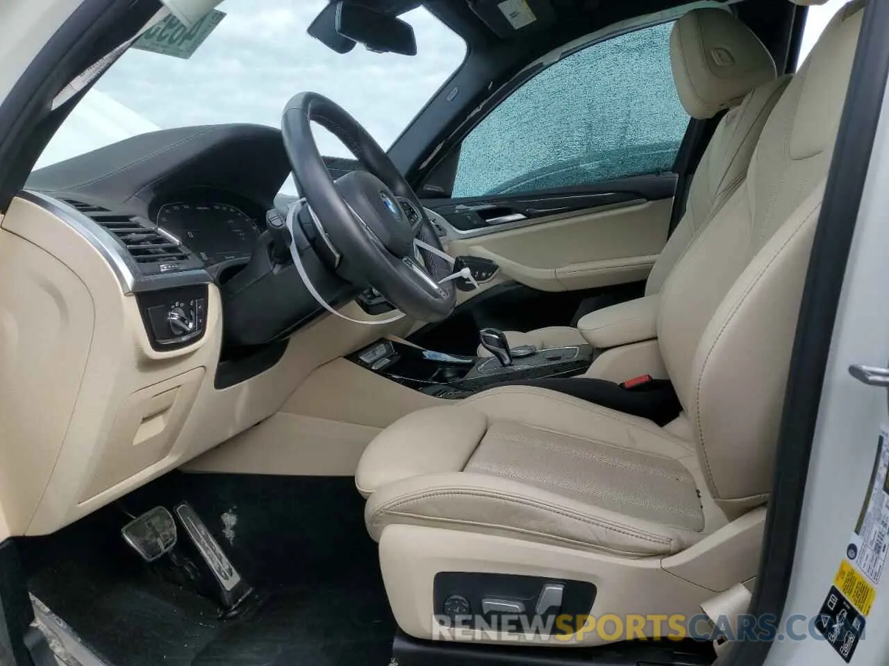 7 Photograph of a damaged car 5UX83DP03N9K37297 BMW X3 M40I 2022