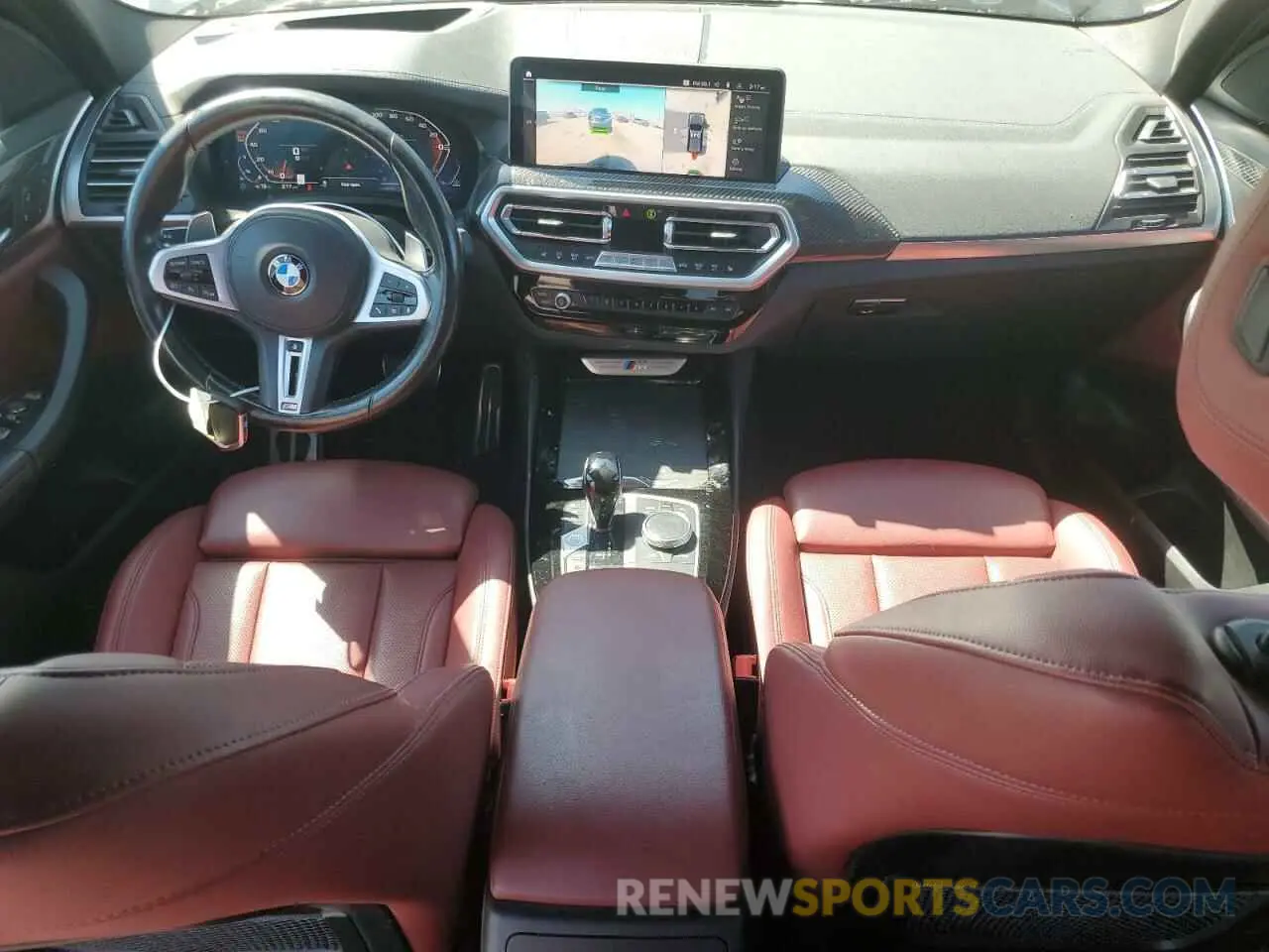 8 Photograph of a damaged car 5UX83DP06N9J37372 BMW X3 M40I 2022