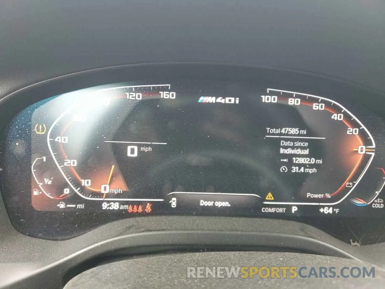 9 Photograph of a damaged car 5UX83DP08N9J59843 BMW X3 M40I 2022