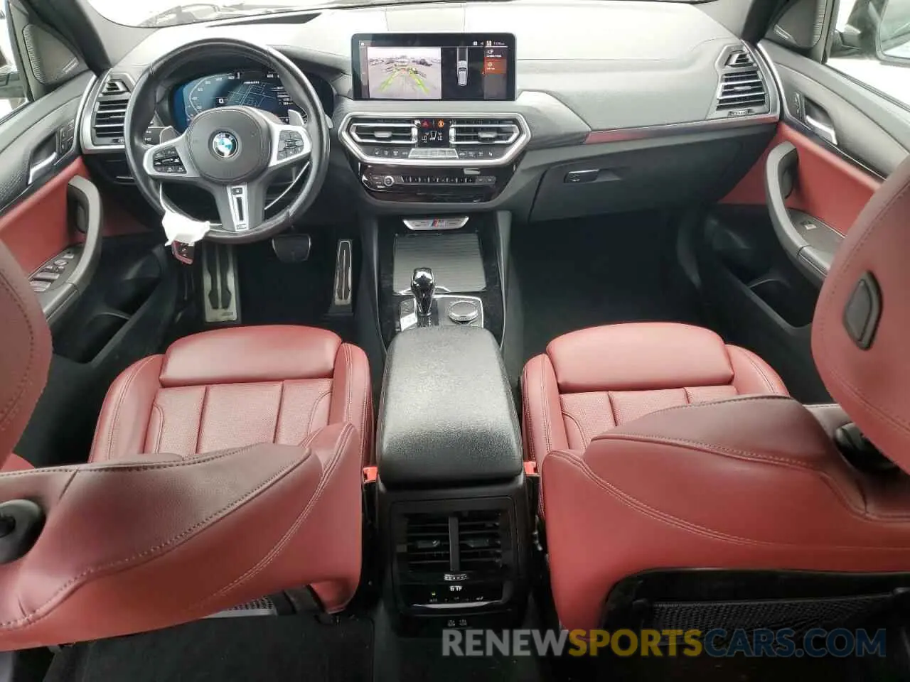 8 Photograph of a damaged car 5UX83DP02P9P42122 BMW X3 M40I 2023