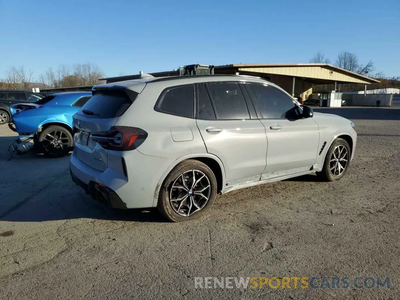 3 Photograph of a damaged car 5UX83DP01R9W60188 BMW X3 M40I 2024