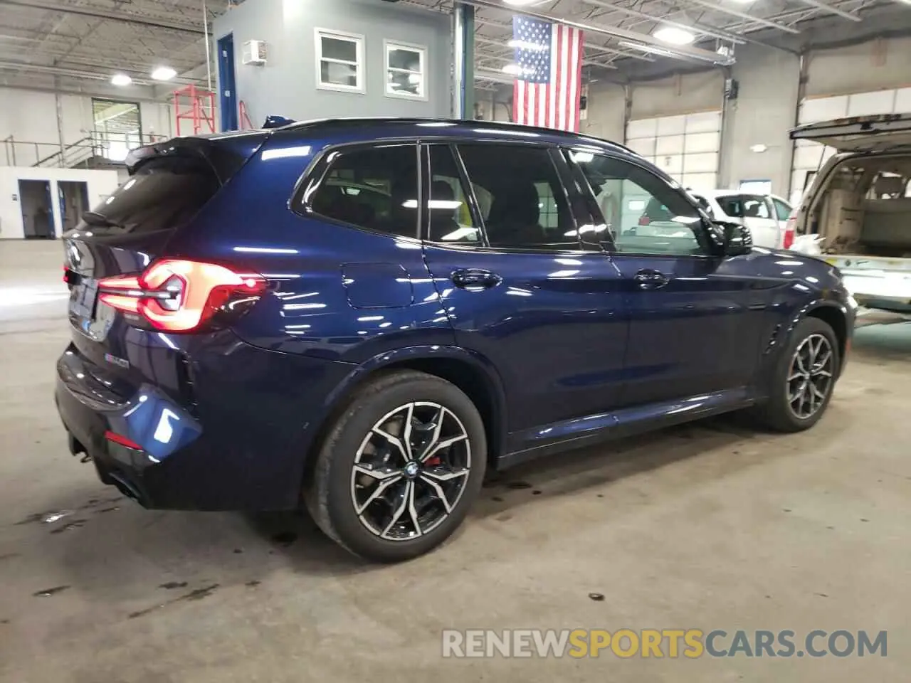 3 Photograph of a damaged car 5UX83DP03R9U53169 BMW X3 M40I 2024