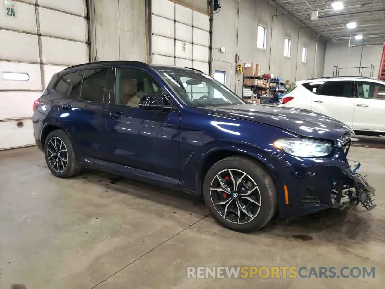 4 Photograph of a damaged car 5UX83DP03R9U53169 BMW X3 M40I 2024