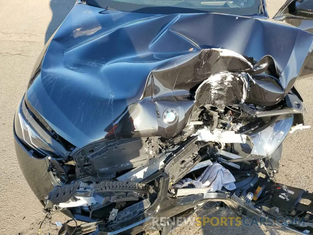 12 Photograph of a damaged car 5UX73GP07S9Z07376 BMW X3 M50 2025