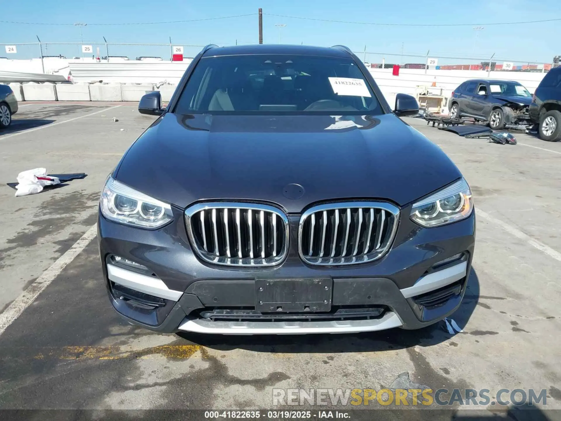 6 Photograph of a damaged car 5UXTS1C0XM9H12818 BMW X3 PHEV 2021
