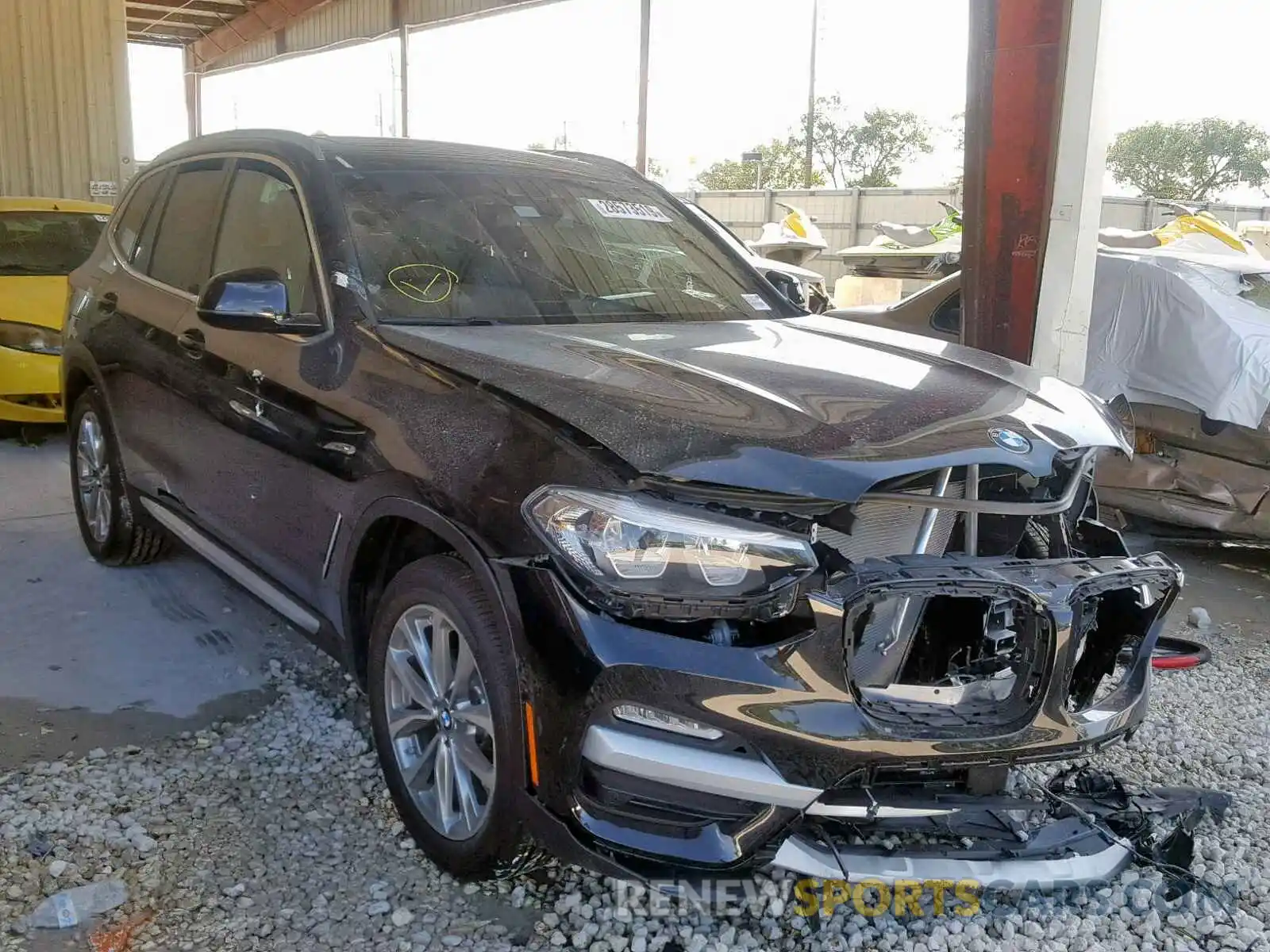 1 Photograph of a damaged car 5UXTR7C51KLF29270 BMW X3 SDRIVE3 2019