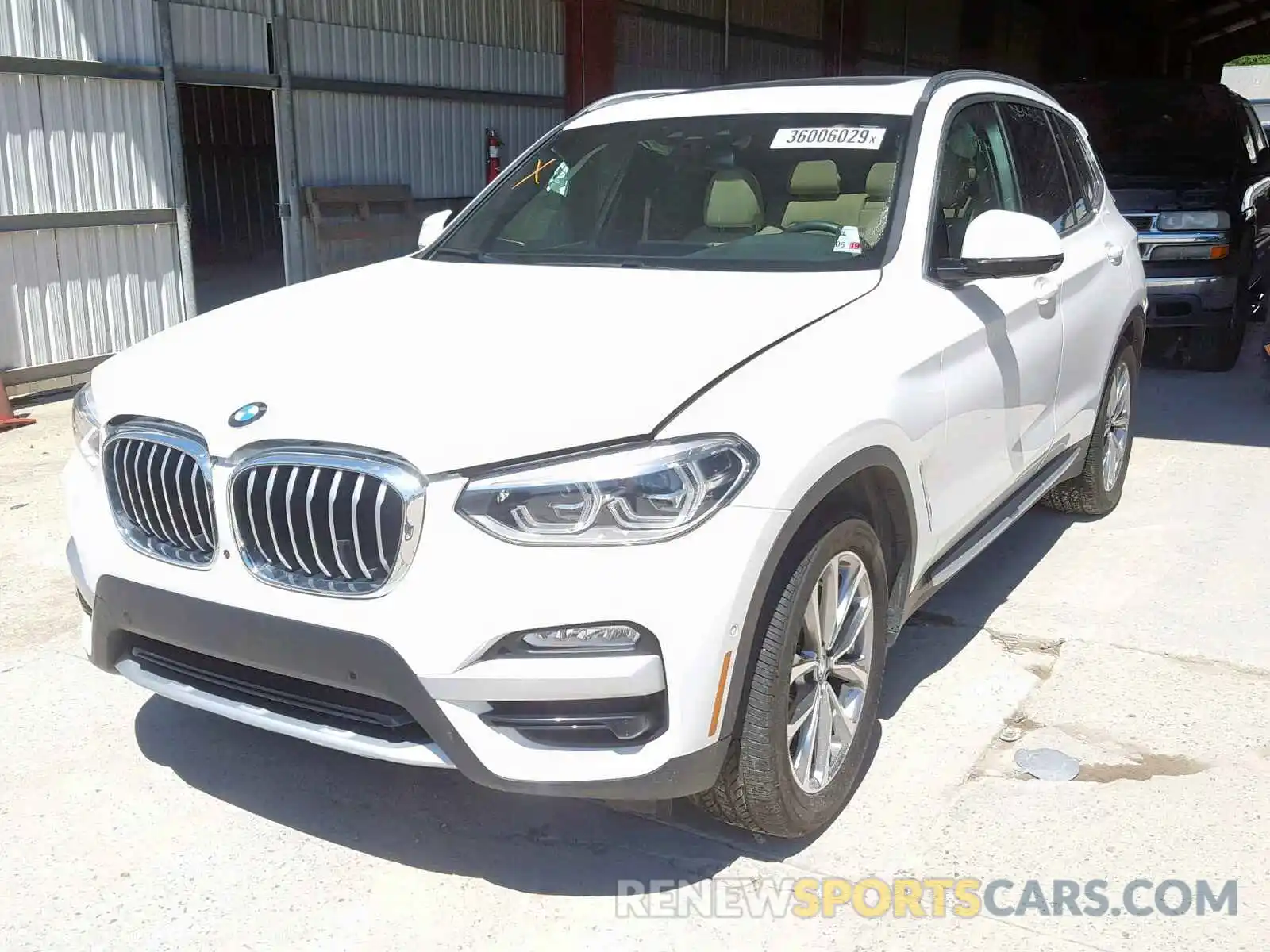 2 Photograph of a damaged car 5UXTR7C52KLE98210 BMW X3 SDRIVE3 2019