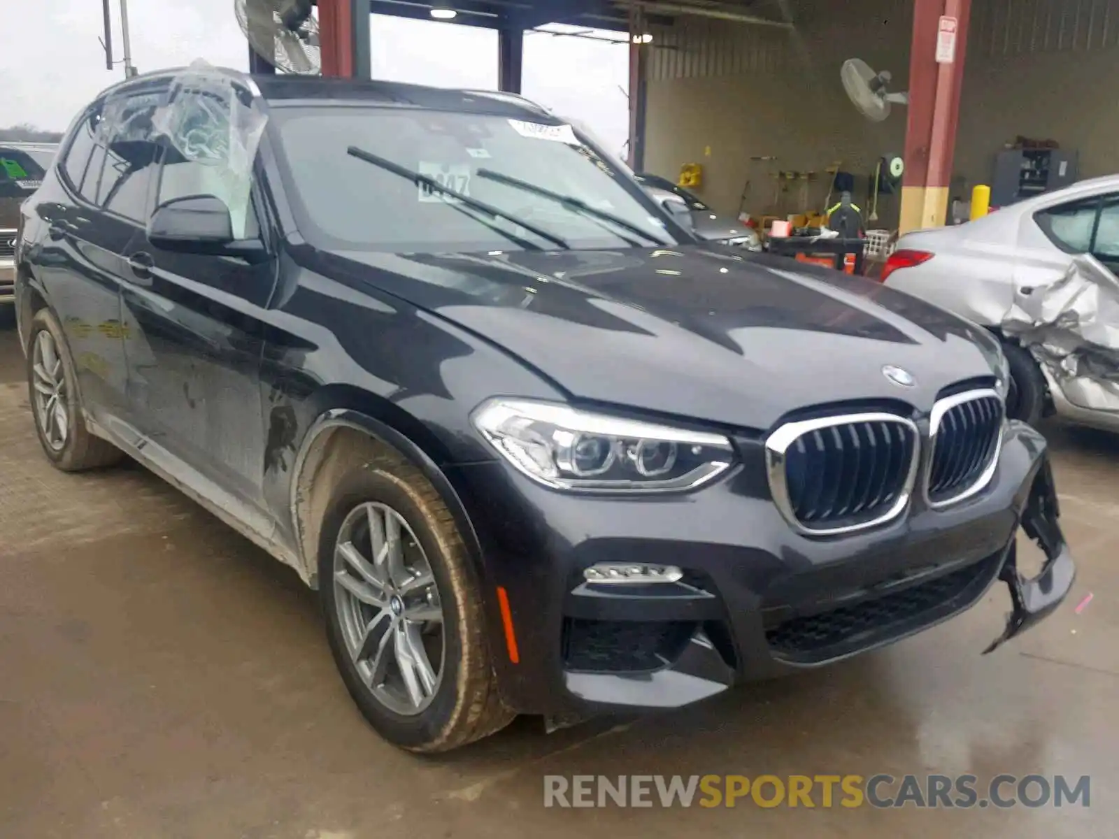 1 Photograph of a damaged car 5UXTR7C52KLF27575 BMW X3 SDRIVE3 2019