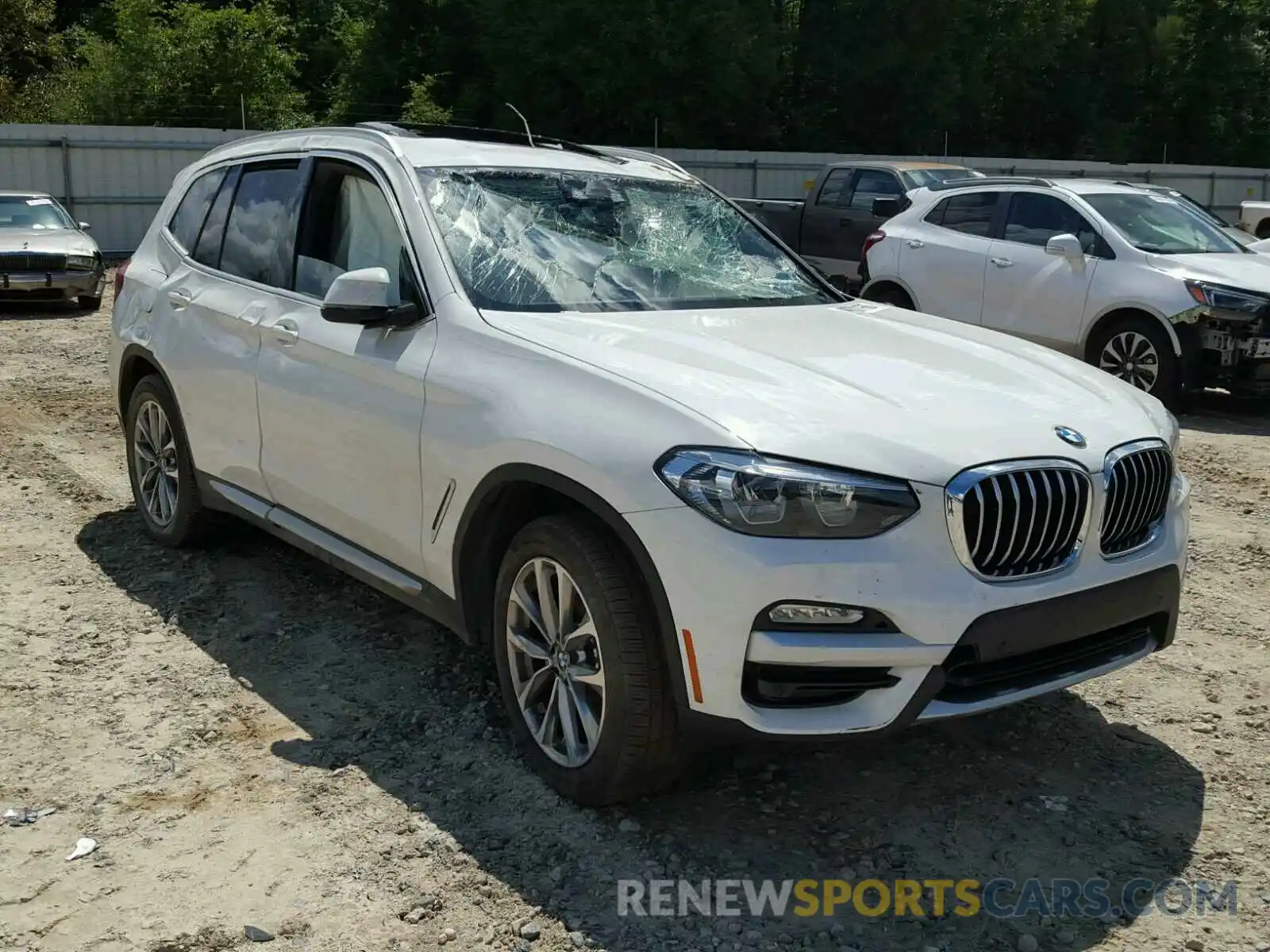 1 Photograph of a damaged car 5UXTR7C53KLF23583 BMW X3 SDRIVE3 2019