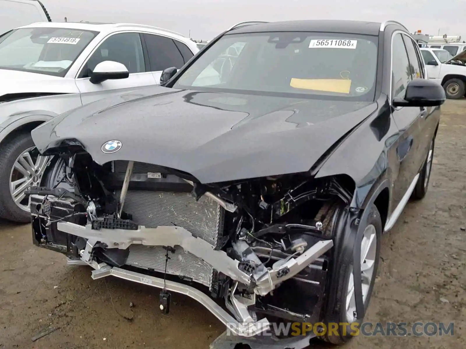 2 Photograph of a damaged car 5UXTR7C55KLF26128 BMW X3 SDRIVE3 2019