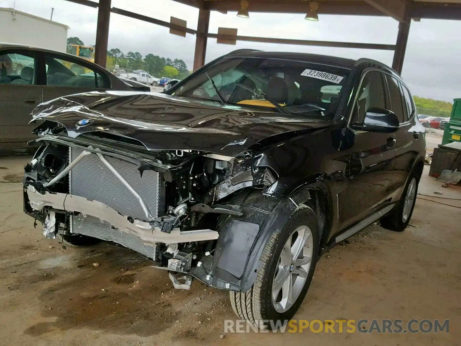 2 Photograph of a damaged car 5UXTR7C56KLF30267 BMW X3 SDRIVE3 2019