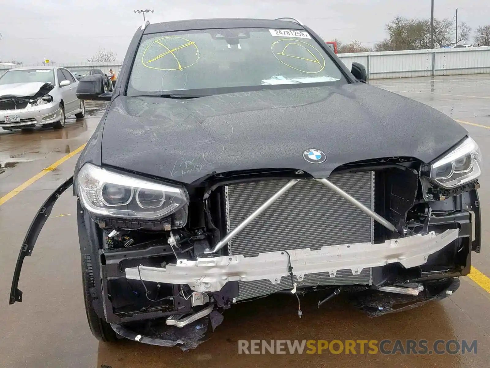 9 Photograph of a damaged car 5UXTR7C57KLF33775 BMW X3 SDRIVE3 2019