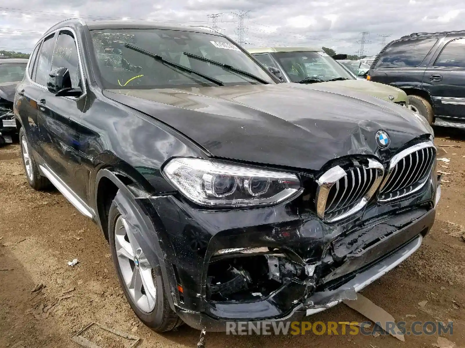 1 Photograph of a damaged car 5UXTR7C58KLR39481 BMW X3 SDRIVE3 2019