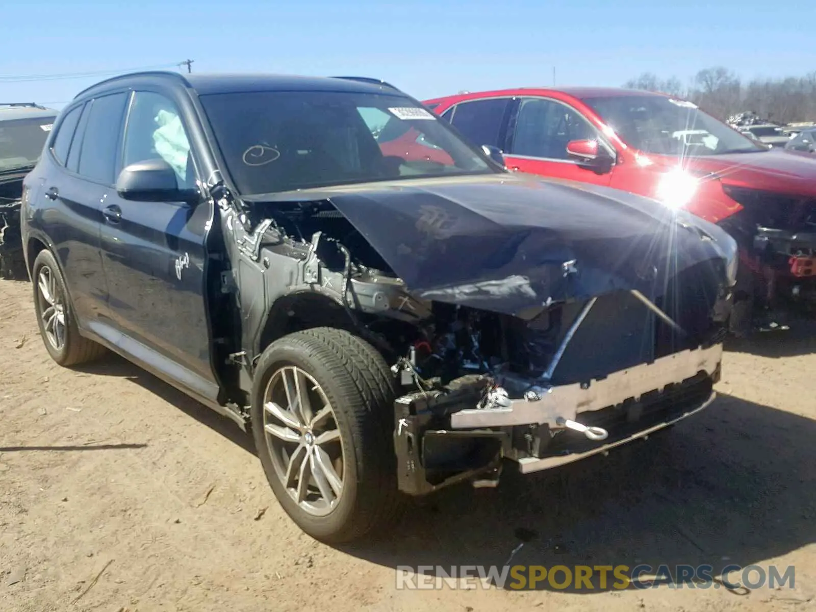 1 Photograph of a damaged car 5UXTS3C54K0Z03415 BMW X3 XDRIVEM 2019