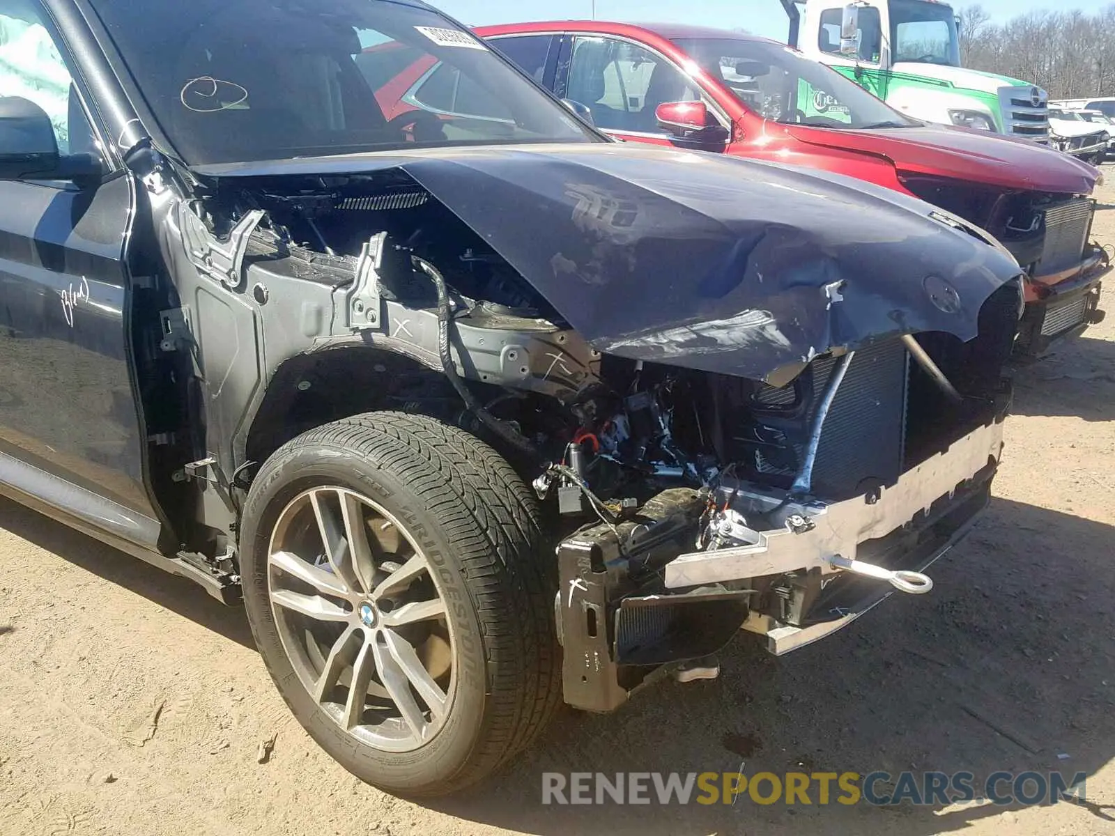 9 Photograph of a damaged car 5UXTS3C54K0Z03415 BMW X3 XDRIVEM 2019