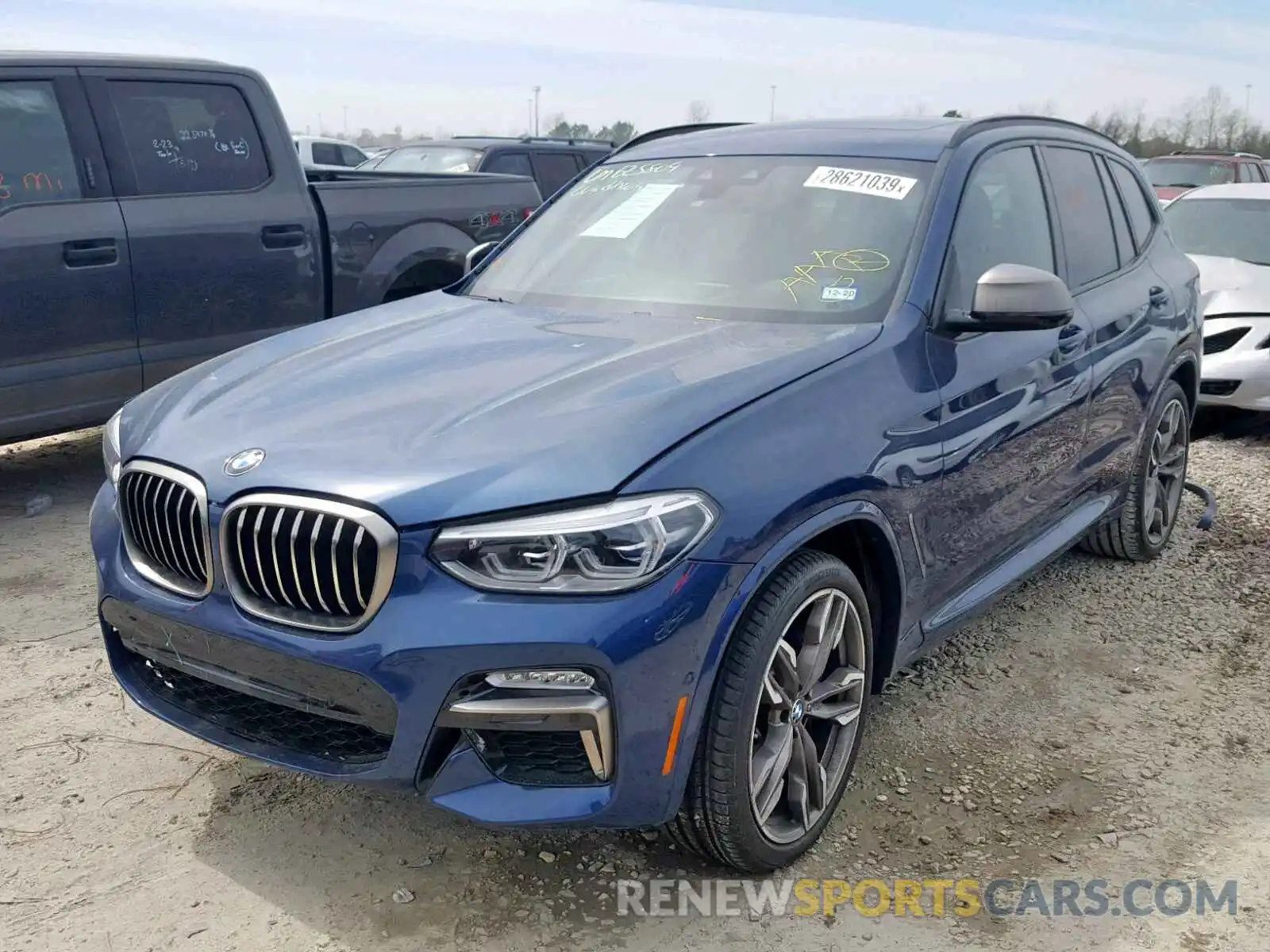 2 Photograph of a damaged car 5UXTS3C58K0Z07175 BMW X3 XDRIVEM 2019