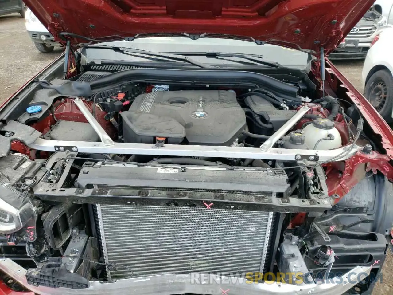 7 Photograph of a damaged car 5UXUJ3C50KLG51980 BMW X4 2019