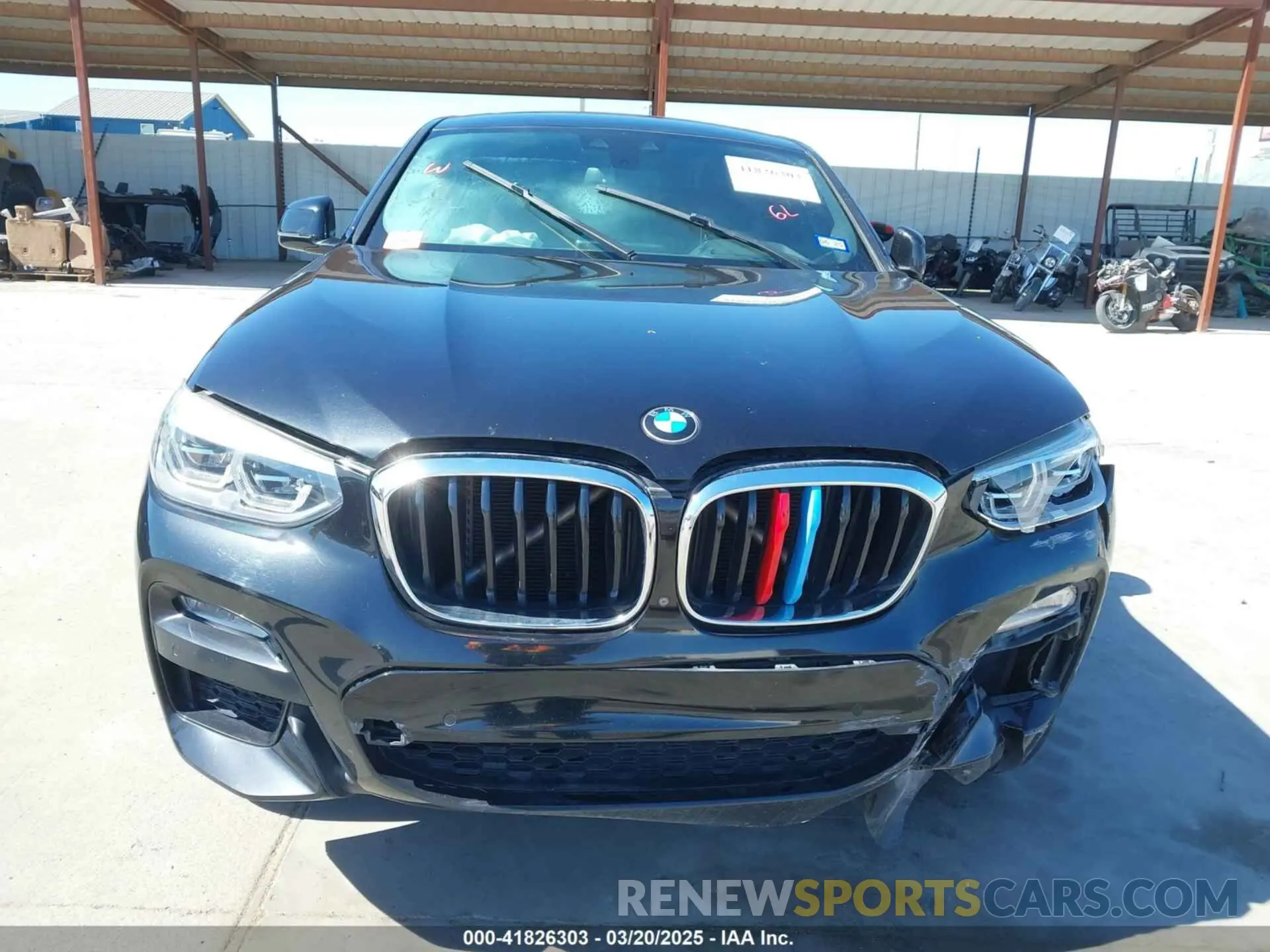 13 Photograph of a damaged car 5UXUJ3C50KLG53163 BMW X4 2019
