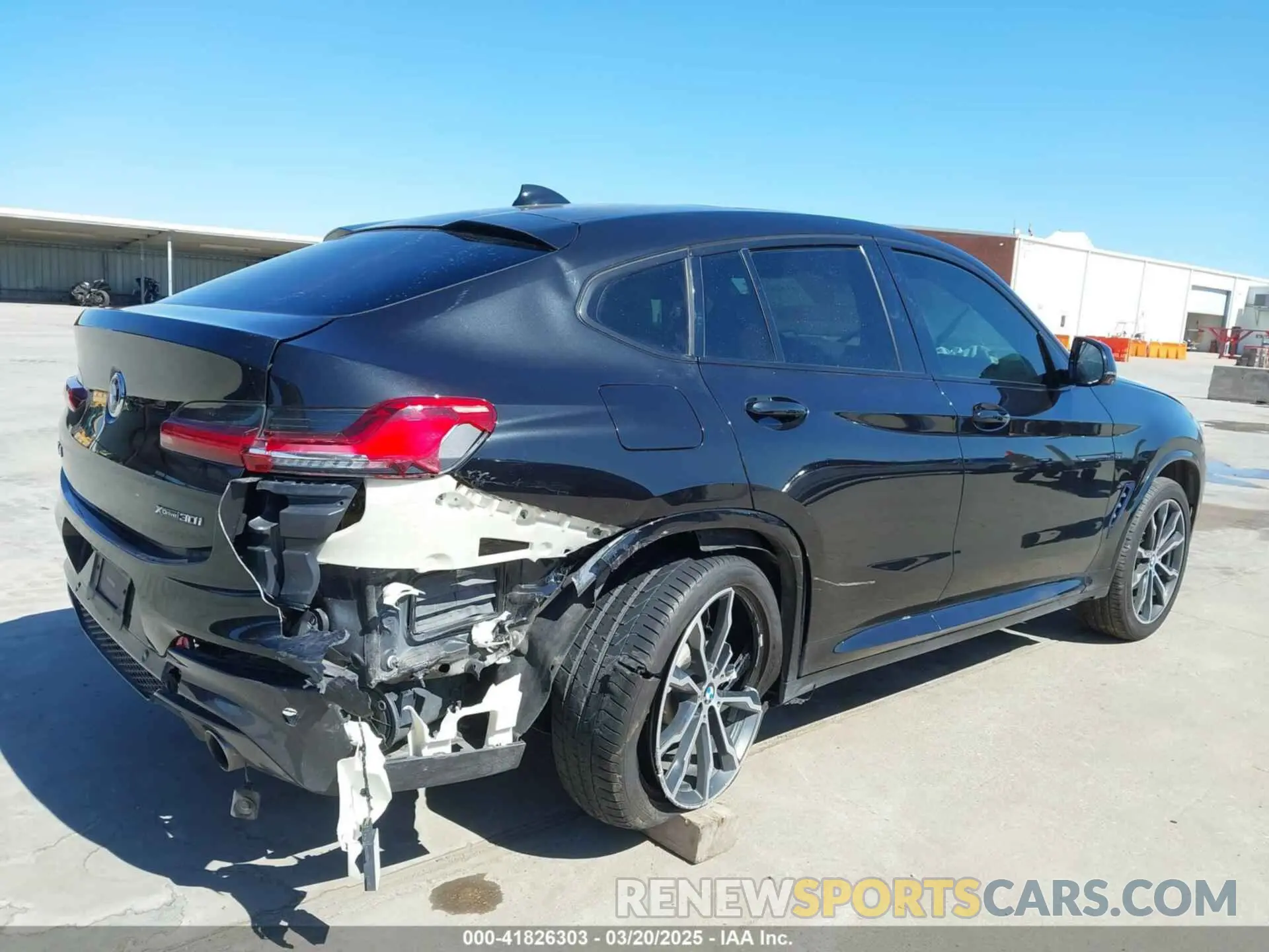 6 Photograph of a damaged car 5UXUJ3C50KLG53163 BMW X4 2019