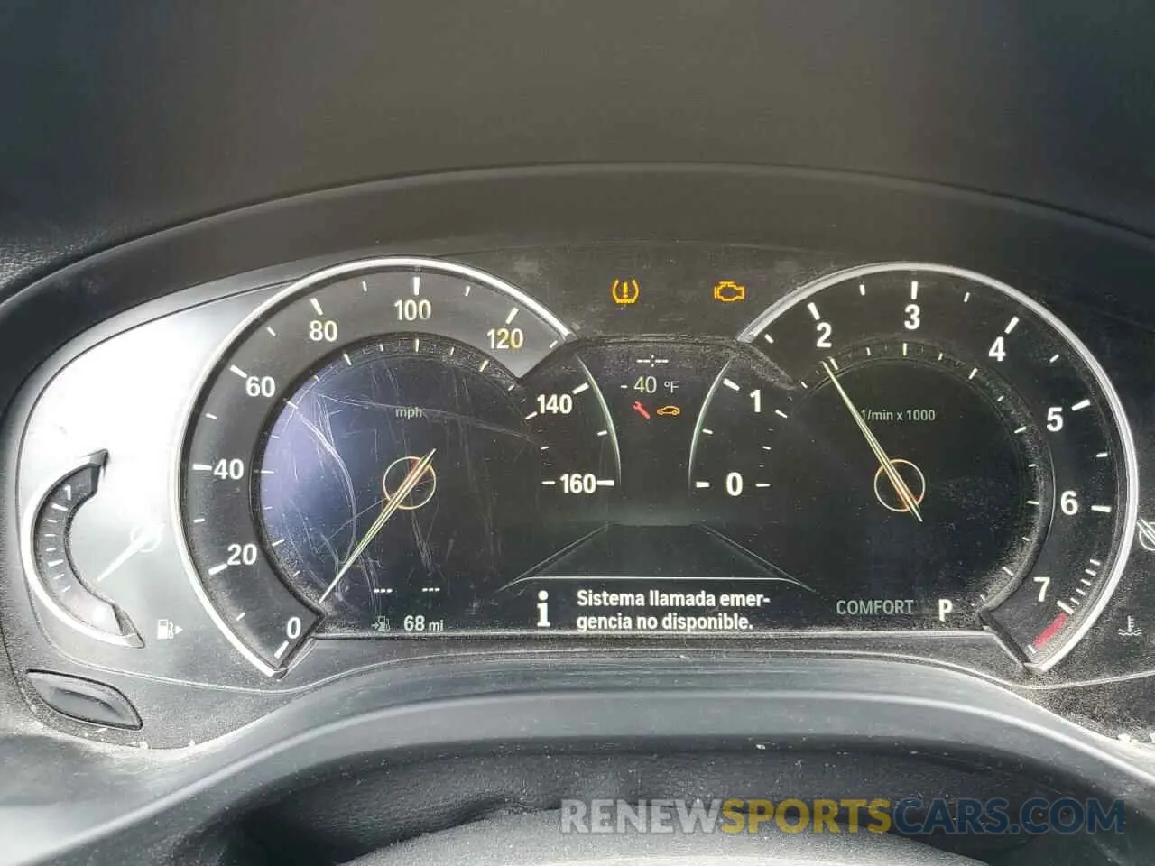 9 Photograph of a damaged car 5UXUJ3C50KLG55348 BMW X4 2019