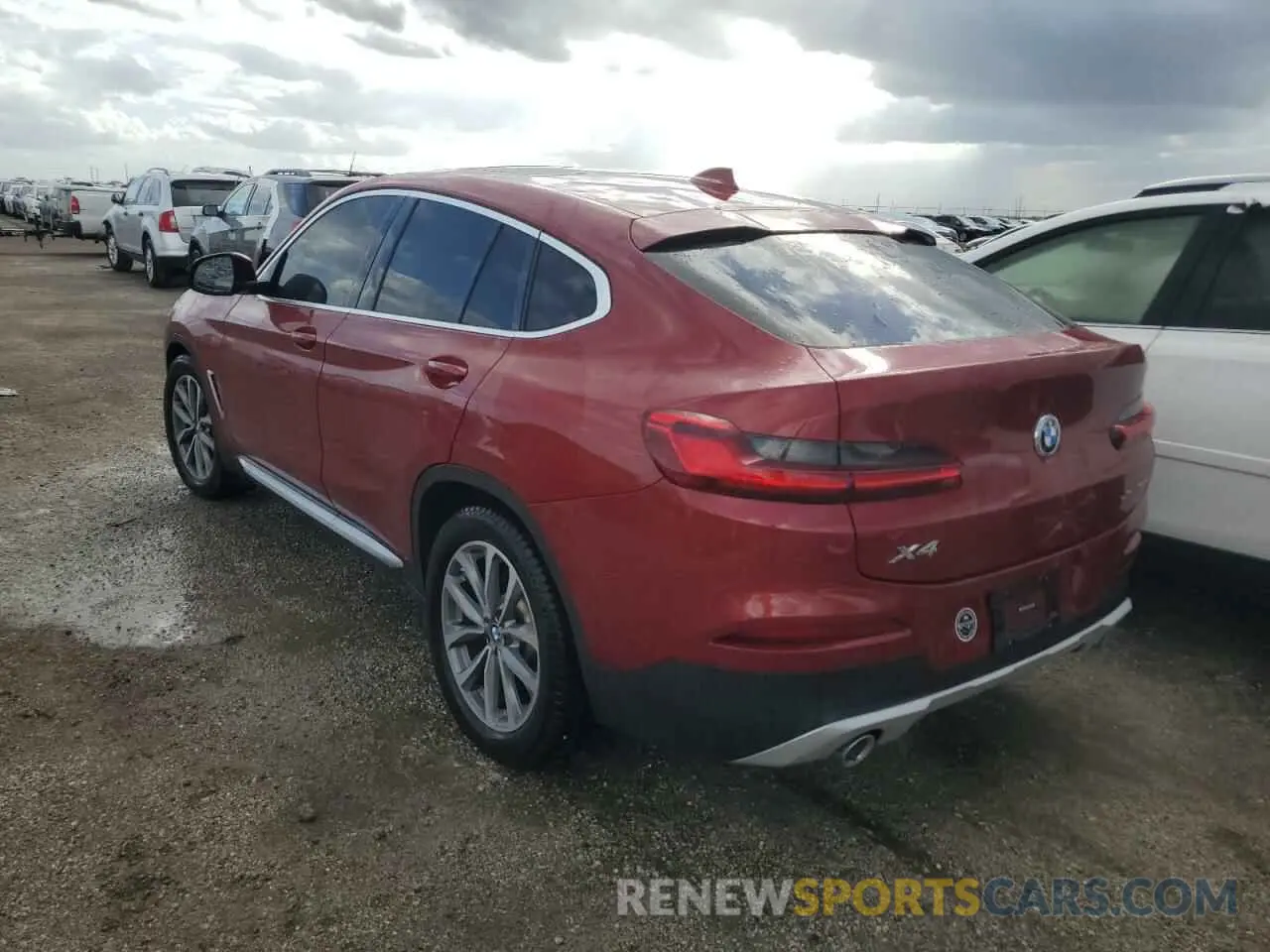2 Photograph of a damaged car 5UXUJ3C50KLG56418 BMW X4 2019