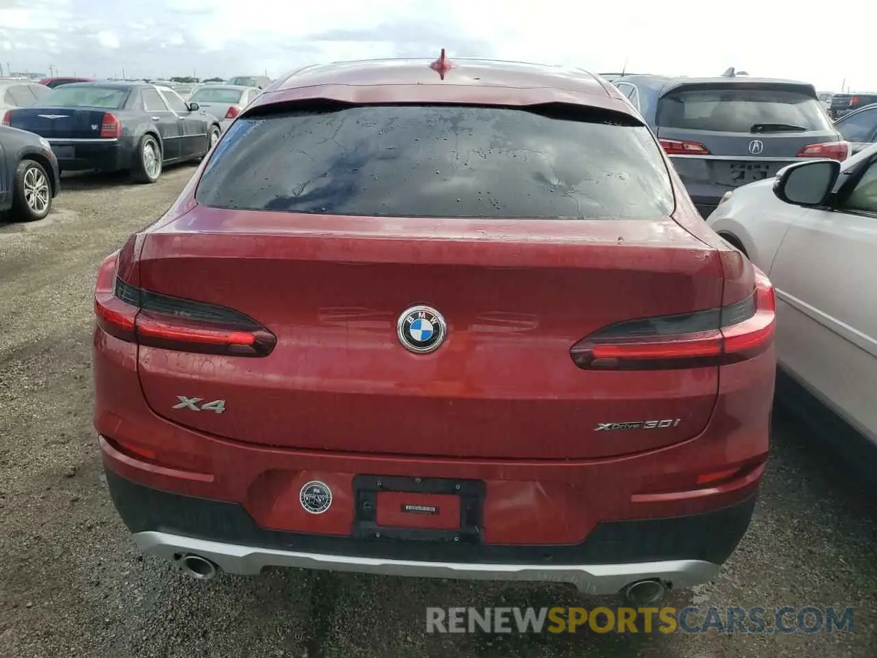 6 Photograph of a damaged car 5UXUJ3C50KLG56418 BMW X4 2019