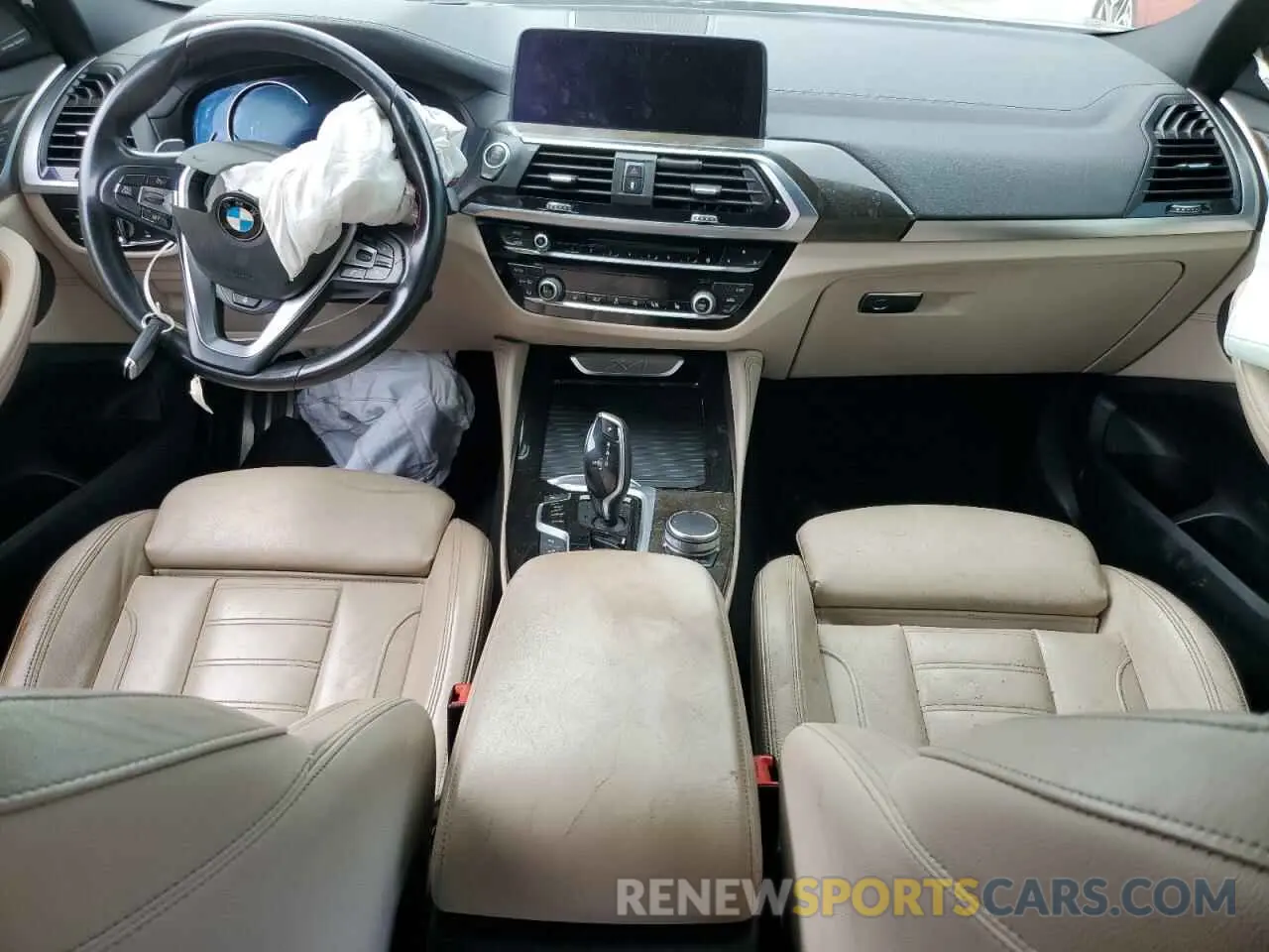 8 Photograph of a damaged car 5UXUJ3C51KLA58600 BMW X4 2019