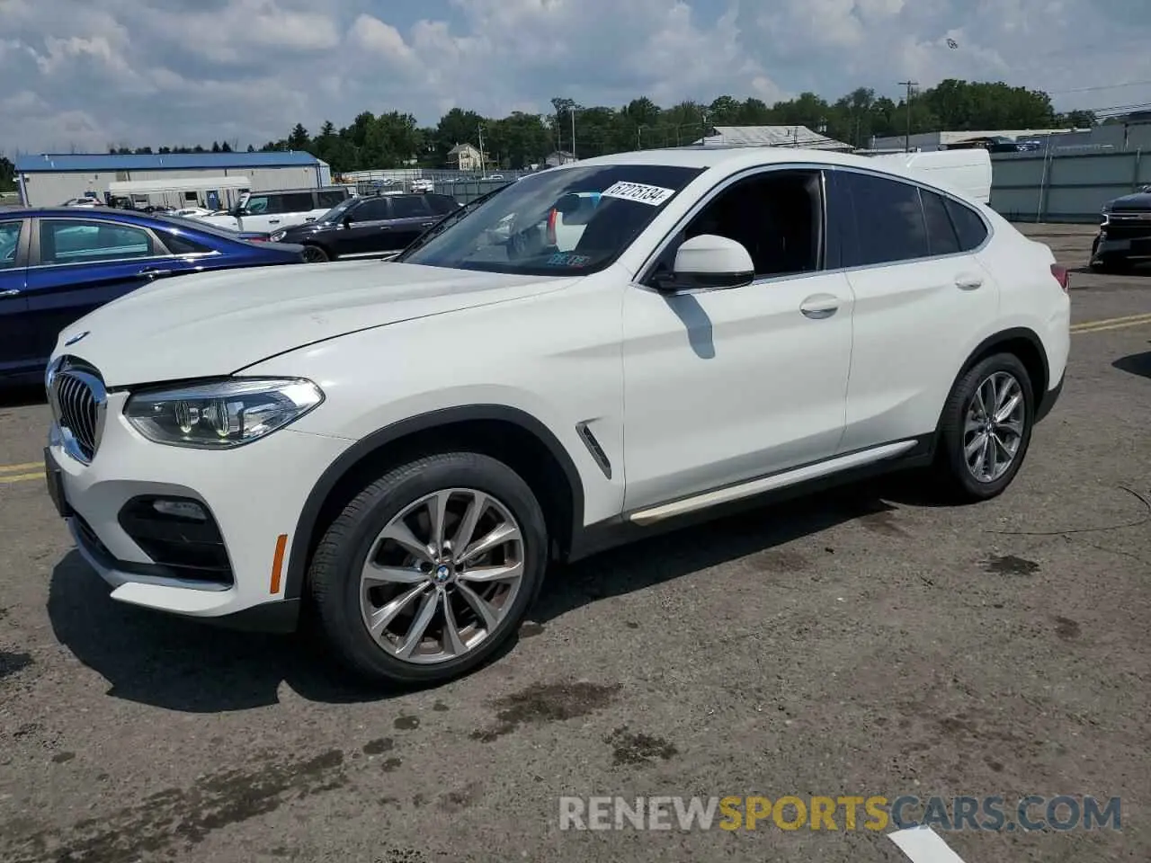 1 Photograph of a damaged car 5UXUJ3C52KLG57232 BMW X4 2019